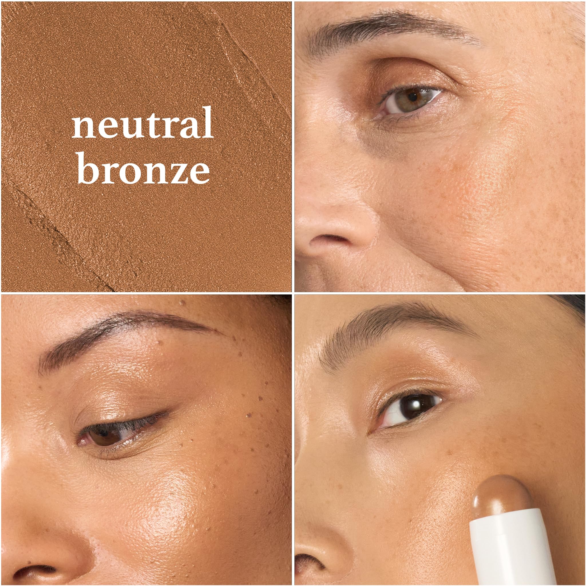 Julep Skip The Brush Cream to Powder Blush Stick - Neutral Bronze - Blendable and Buildable Color - 2-in-1 Blush and Lip Makeup Stick - Image 9