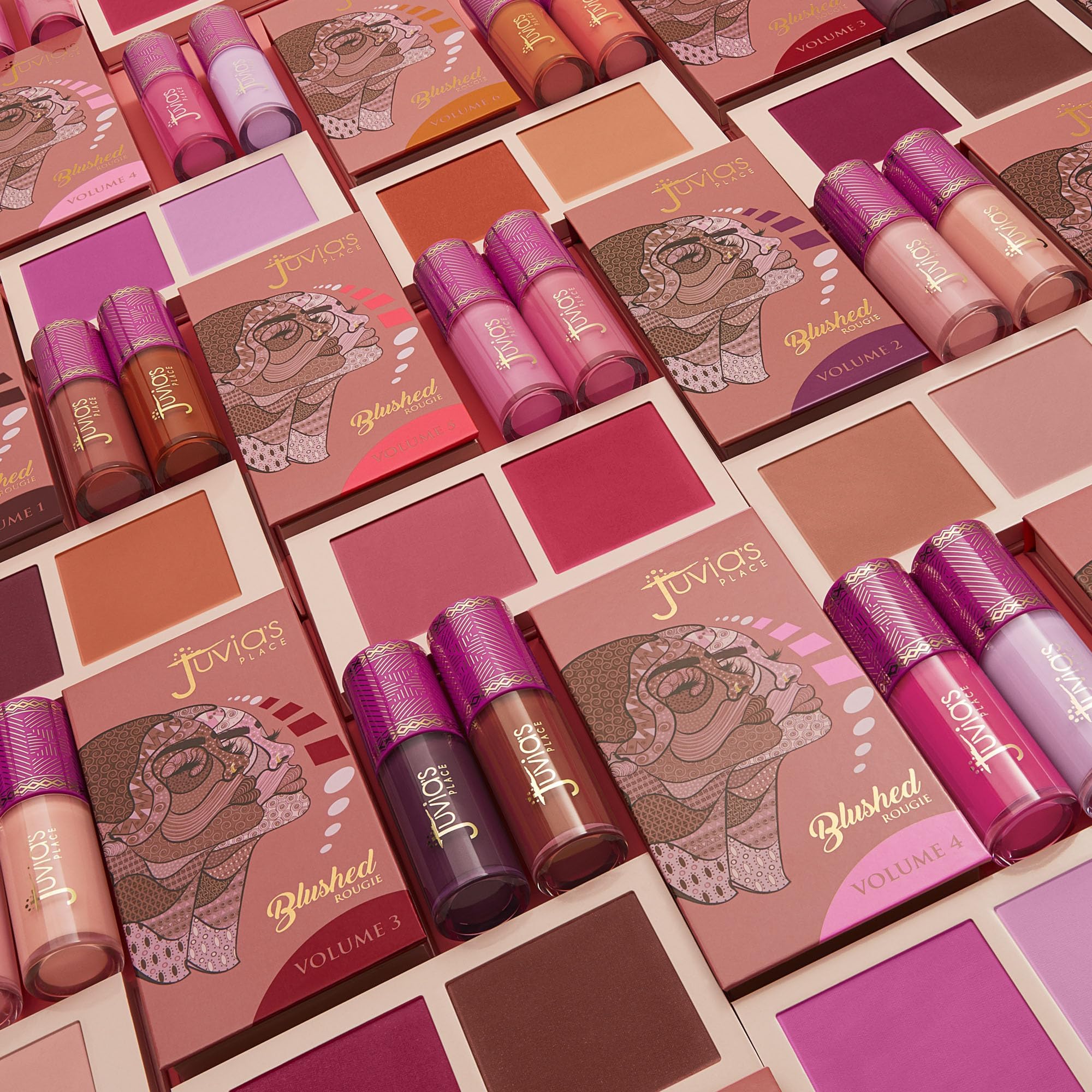 Juvia's Place Blushed Liquid Blush PinkLady - Dewy Tint Cheeks Makeup Glow Pigment Effortless Beauty Long Lasting Cosmetics Soft Creamy Natural Buildable All Skin Color Light Flawless Finish Blend - Image 6
