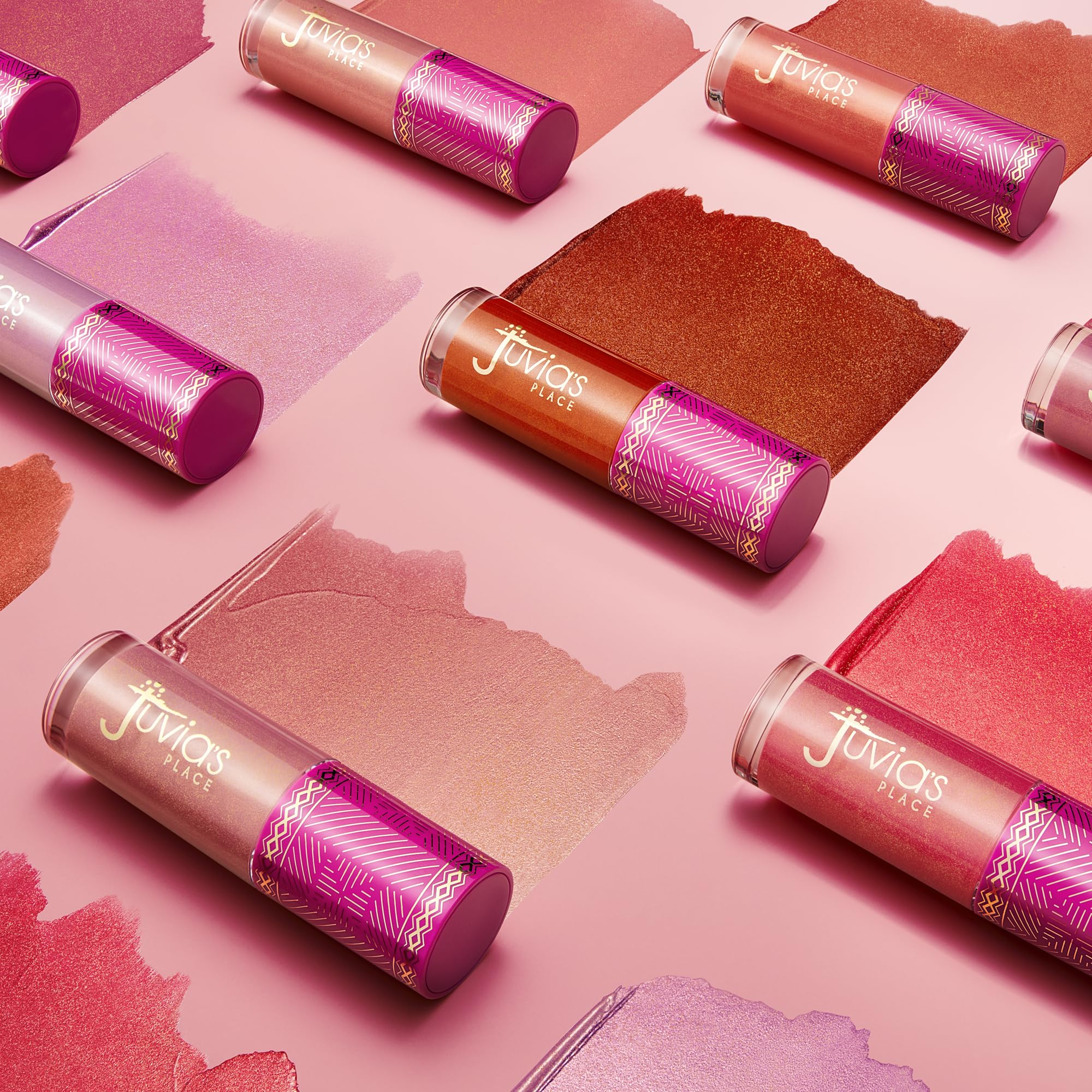 Juvia's Place Blushed Liquid BlushLighter Rose Glow - Liquid Blush for Cheeks with Luminous Glow, Long-Wearing, Buildable & Highly-Pigmented Makeup Blush, Easy to Blend Liquid Blush - Image 2