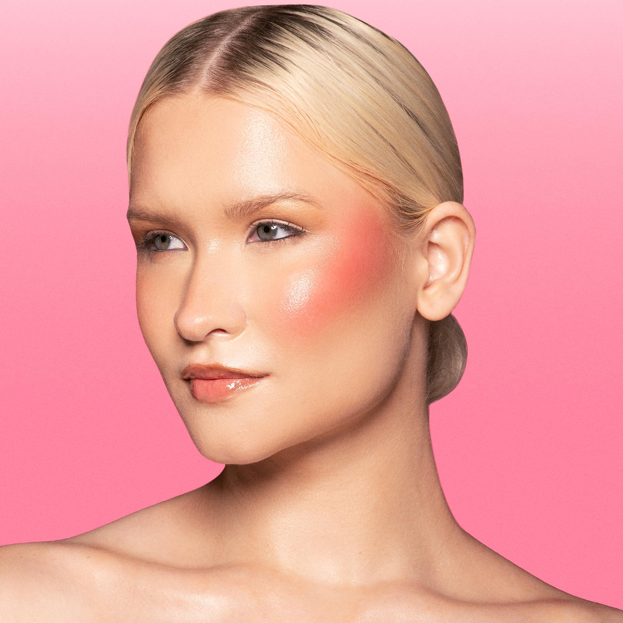 Juvia's Place Blushed Liquid BlushLighter Rose Glow - Liquid Blush for Cheeks with Luminous Glow, Long-Wearing, Buildable & Highly-Pigmented Makeup Blush, Easy to Blend Liquid Blush - Image 6