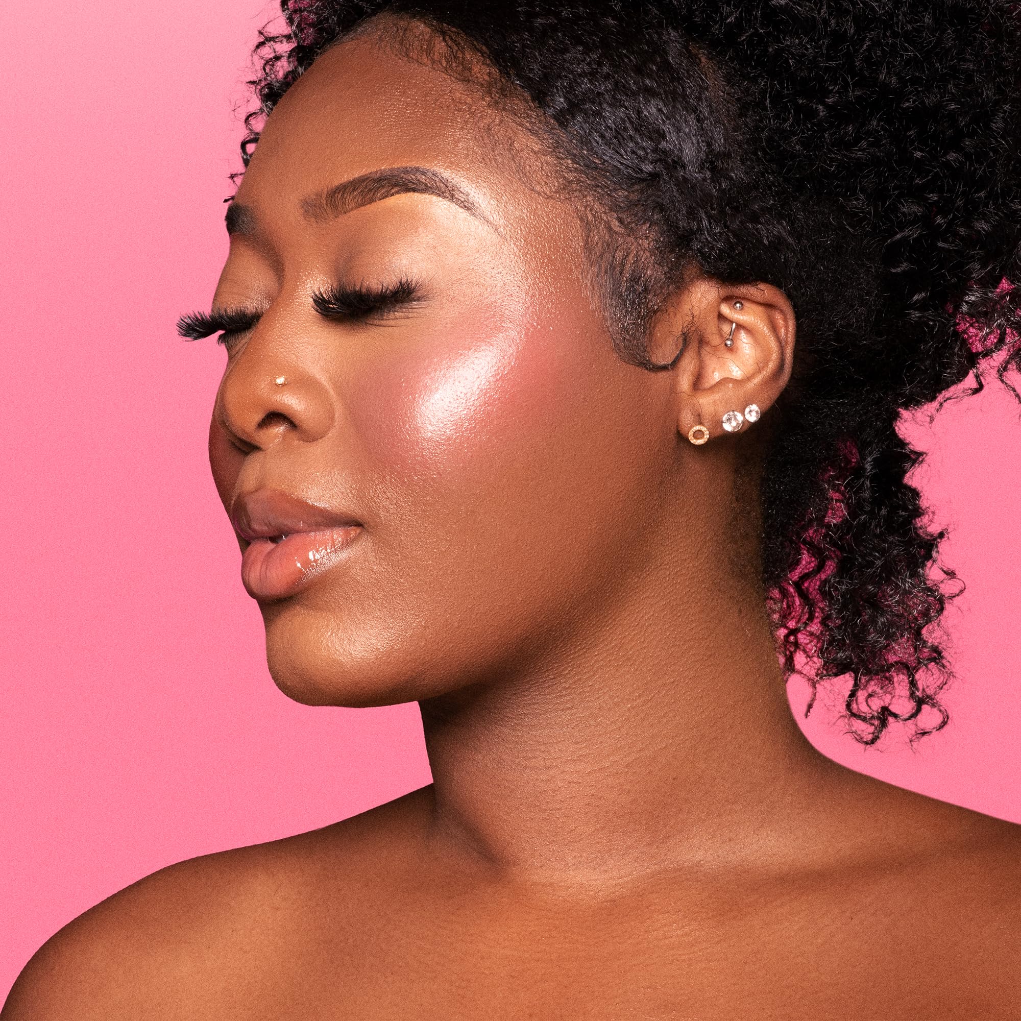 Juvia's Place Blushed Liquid BlushLighter - Rosey Posey Glow - Liquid Blush for Cheeks with Luminous Glow, Long-Wearing, Buildable, Easy to Blend & Highly Pigmented Makeup - Image 6