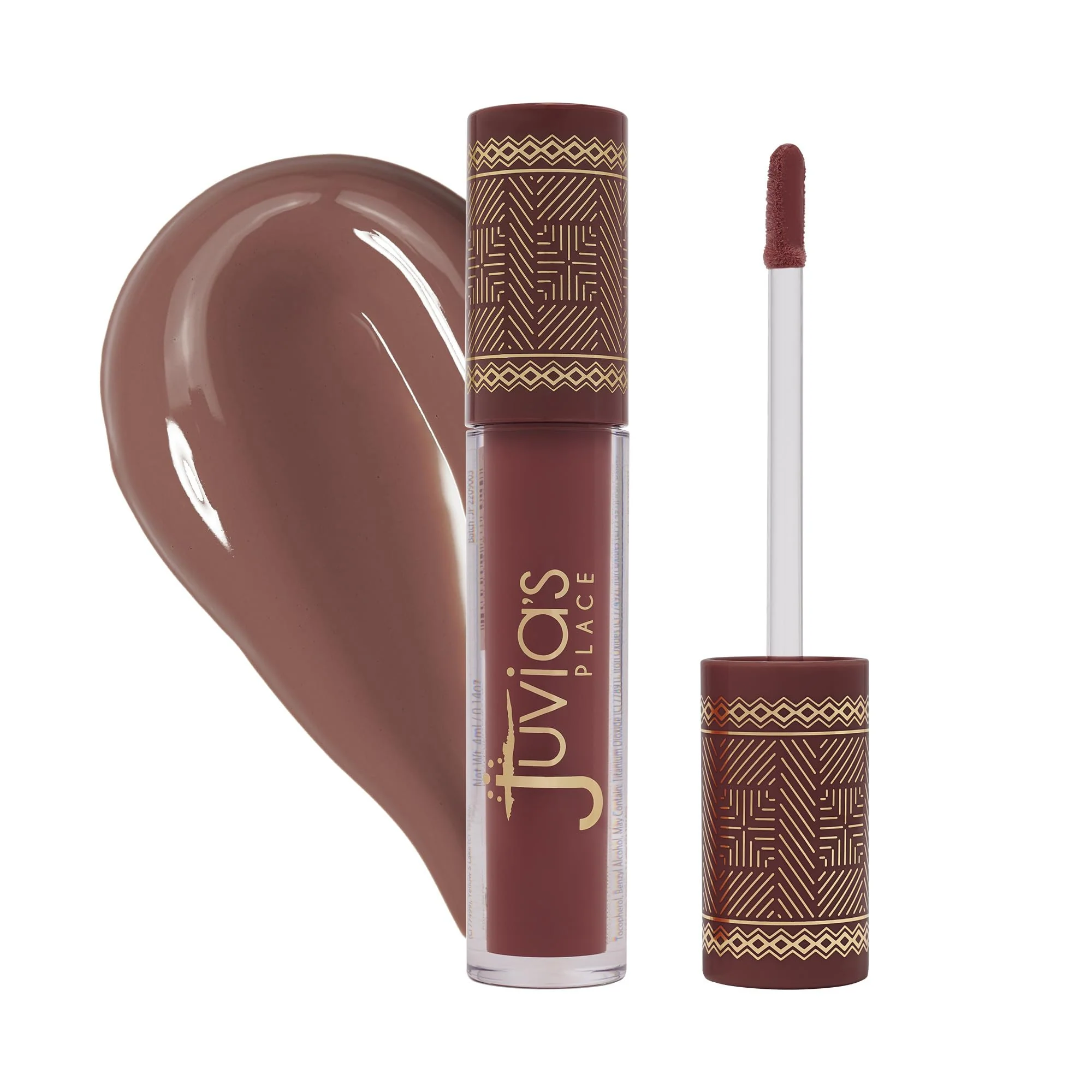 Juvia's Place Coffee Shop Lip Gloss - Kenyan Koffee - Hydrating Butter Lip Gloss for Women, Long-Lasting Shine, Moisturizing Glass-like Finish, Plumping Non-sticky, Suitable for every vibe - Image 2