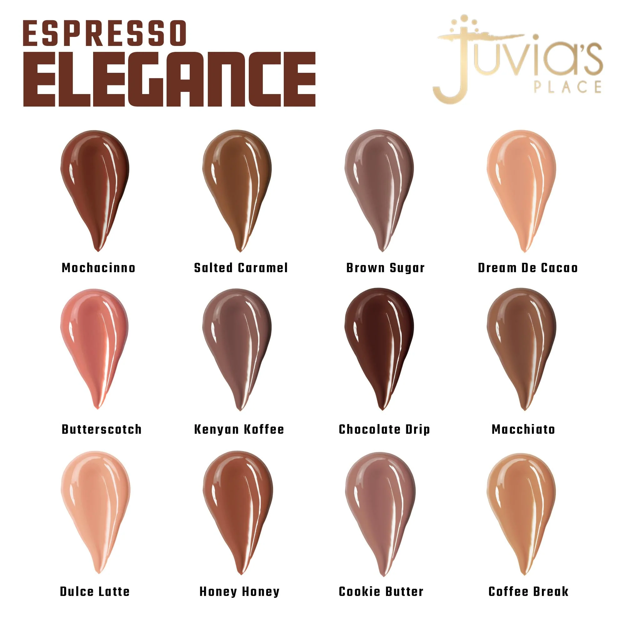 Juvia's Place Coffee Shop Lip Gloss - Mochaccino - Hydrating Butter Lip Gloss for Women, Long-Lasting Shine, Moisturizing Glass-like Finish, Plumping Non-sticky, Suitable for every vibe - Image 8