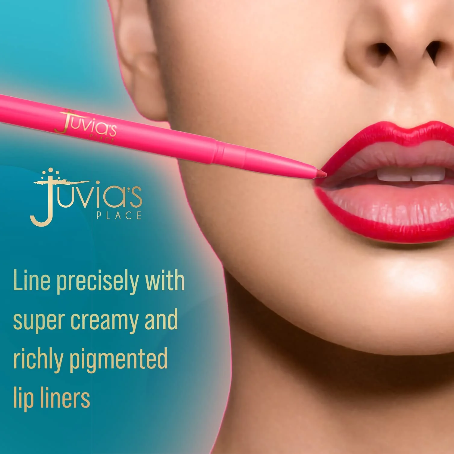 Juvia's Place Coffee Shop Luxe Lip Liner: Ruby - Colorstay Matte Finish Lip Pencil, Makeup for Natural Long Lasting Beauty and Sensational Wear, Lip Stain Kiss Proof Cometics - Image 7