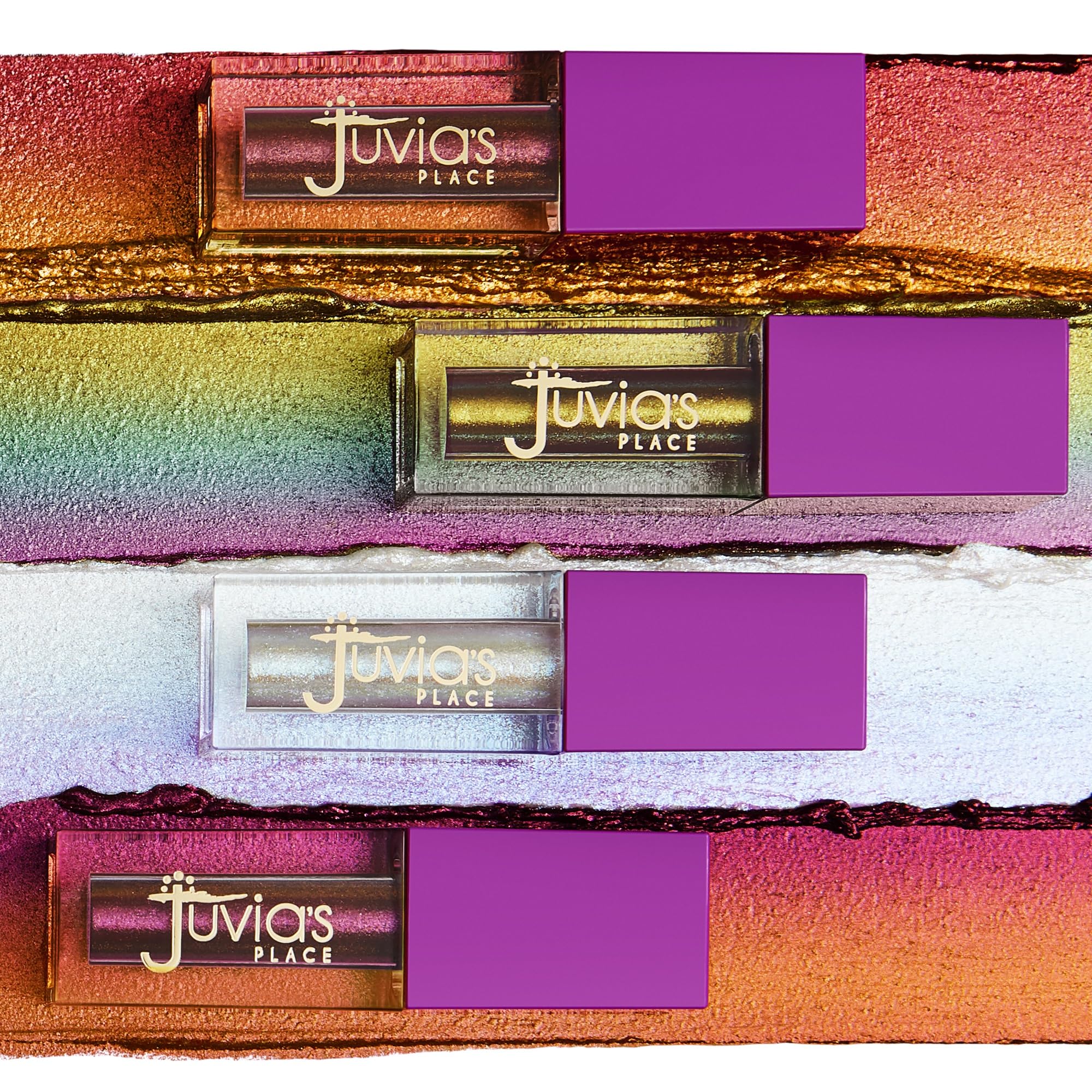 Juvia's Place Duochrome Liquid Eyeshadow, AfroChella, Iridescent Pink to Yellow, 2ml, Day, Night, Long Lasting, Cruelty Free, Vegan - Image 2