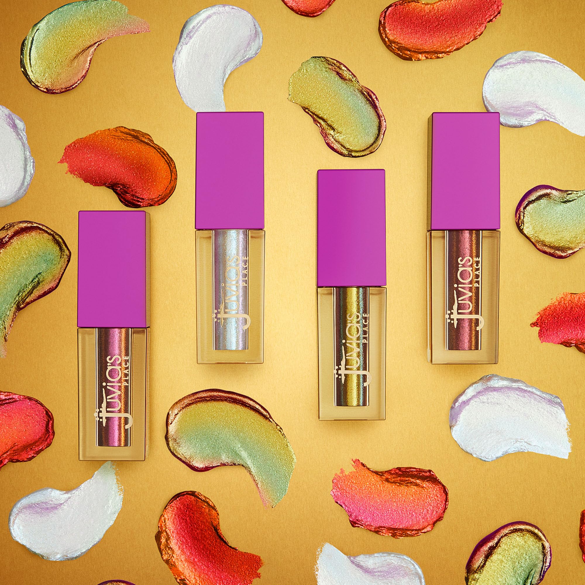 Juvia's Place Duochrome Liquid Eyeshadow, AfroChella, Iridescent Pink to Yellow, 2ml, Day, Night, Long Lasting, Cruelty Free, Vegan - Image 7