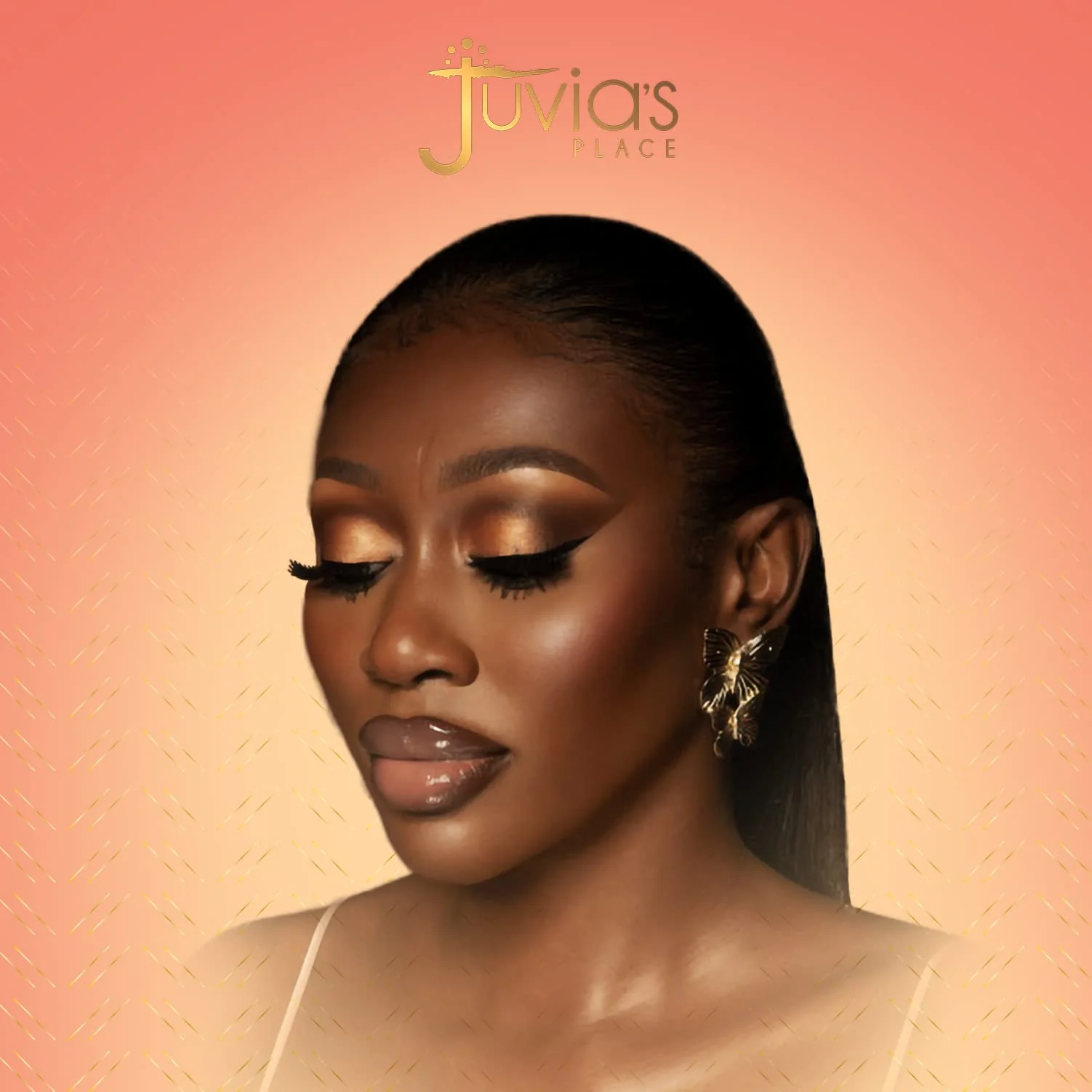 Juvia's Place Lip Gloss Rich-Nude Liquor High Shine Bronzed Honey Rose, Long Lasting, Glides on Richly and Smoothly, 16 oz - Image 2
