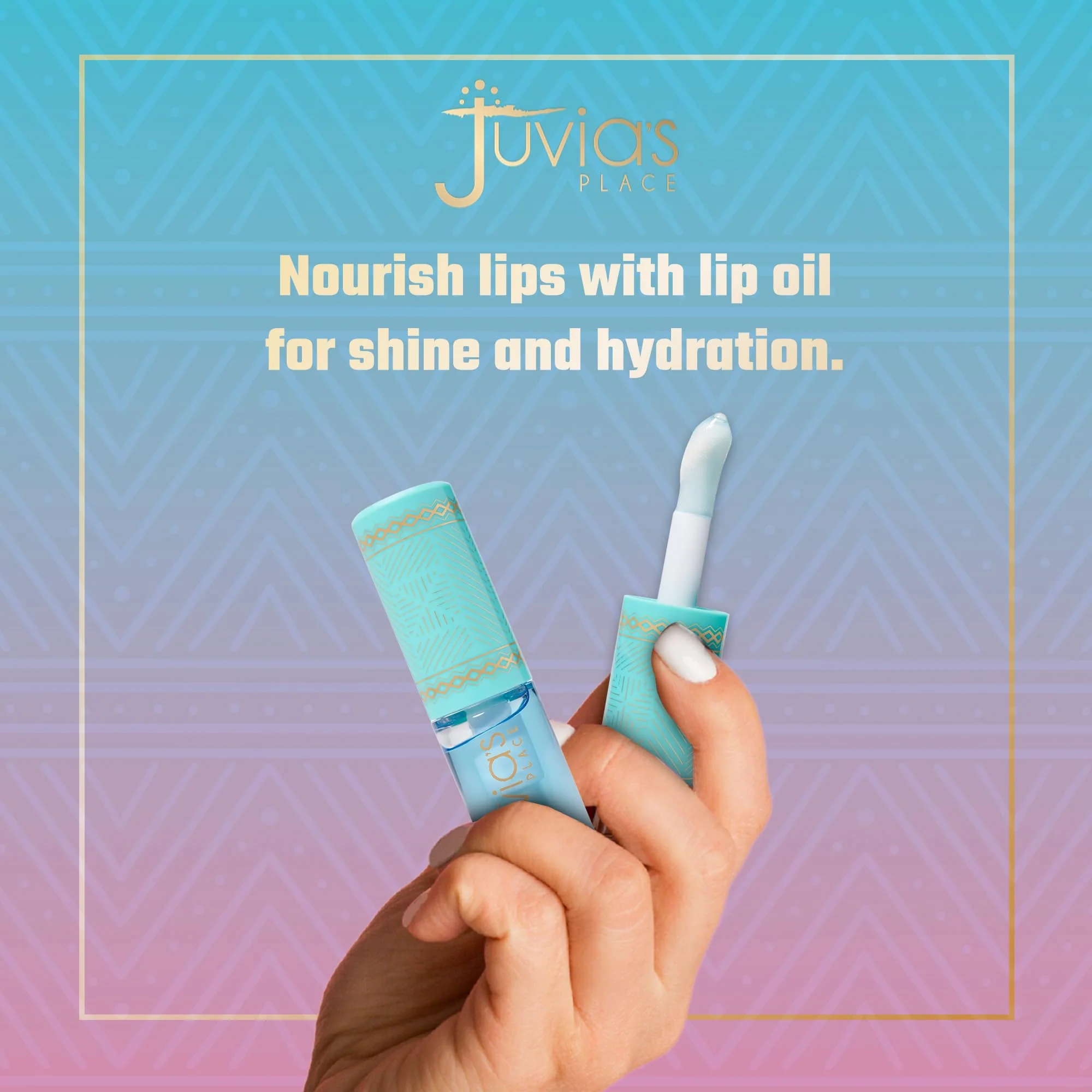 Juvia's Place Magic Lip Oil - Blue Berries - Smooth, Hydrating w/Vitamin E for Soft, Glossy, Juicy Lips - Infused with Fruit Extracts - Tinted, Shimmering, Lightweight & Non-sticky Lip Oil for Summer - Image 6