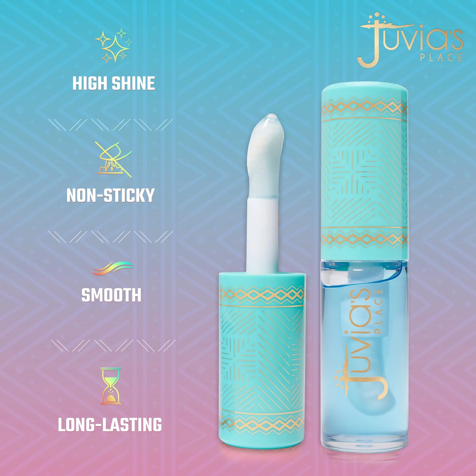 Juvia's Place Magic Lip Oil - Blue Berries - Smooth, Hydrating w/Vitamin E for Soft, Glossy, Juicy Lips - Infused with Fruit Extracts - Tinted, Shimmering, Lightweight & Non-sticky Lip Oil for Summer - Image 7