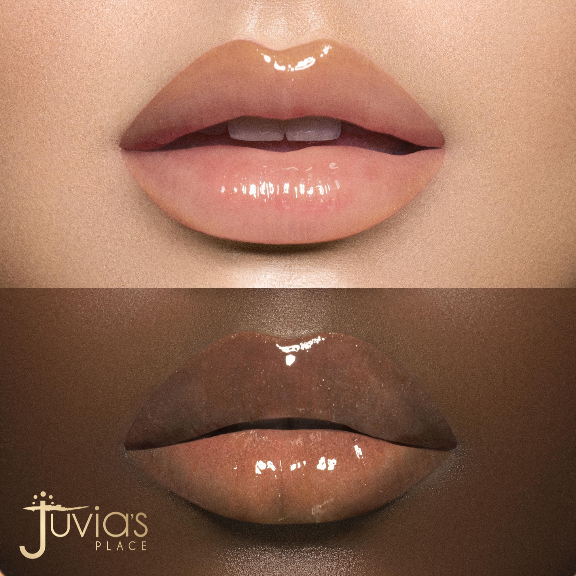 Juvia's Place Magic Lip Oil - Sweet Orange - Smooth, Hydrating w/Vitamin E for Soft, Glossy, Juicy Lips - Infused with Fruit Extracts - Tinted, Shimmering, Lightweight & Non-sticky Lip Oil for Summer - Image 2