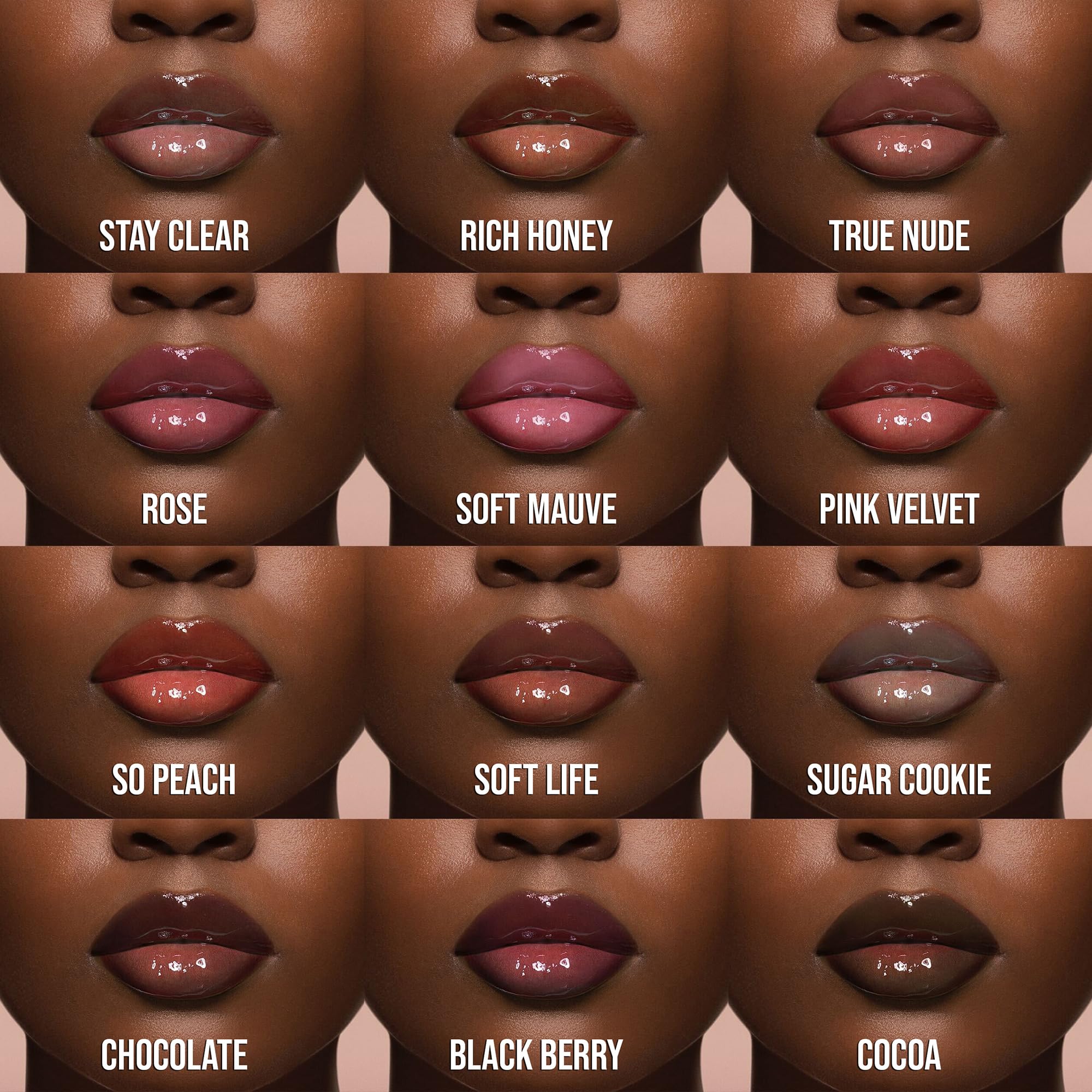 Juvia's Place Volumizing Gloss Cocoa Sticks - Shiny Luscious Lips with Nourishing Hydration, Plumping, Lip Plumper, Hydrating Lip Gloss Balm - Image 5