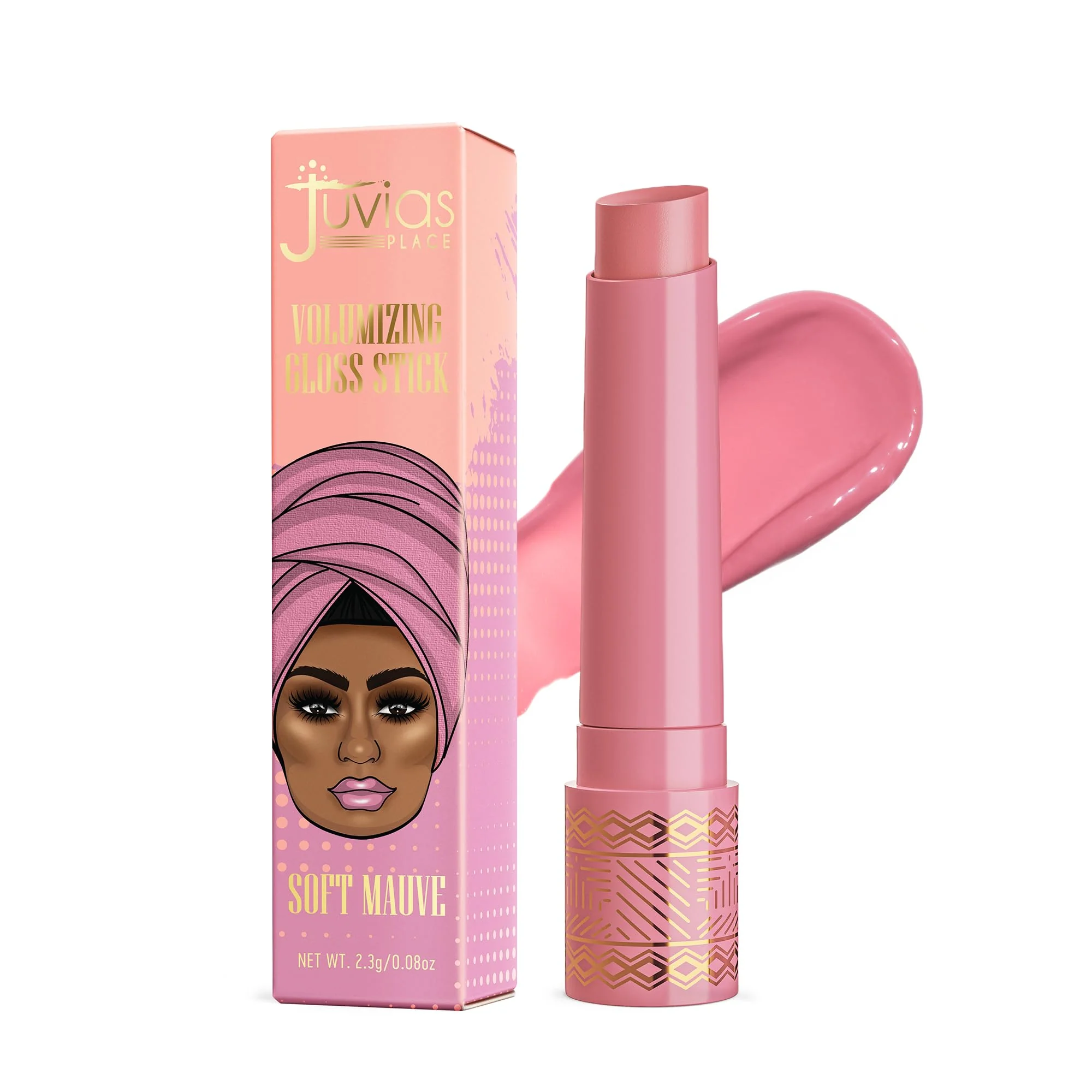 Juvia's Place Volumizing Gloss Sticks, 1 Count (Pack of 1), Soft Mauve