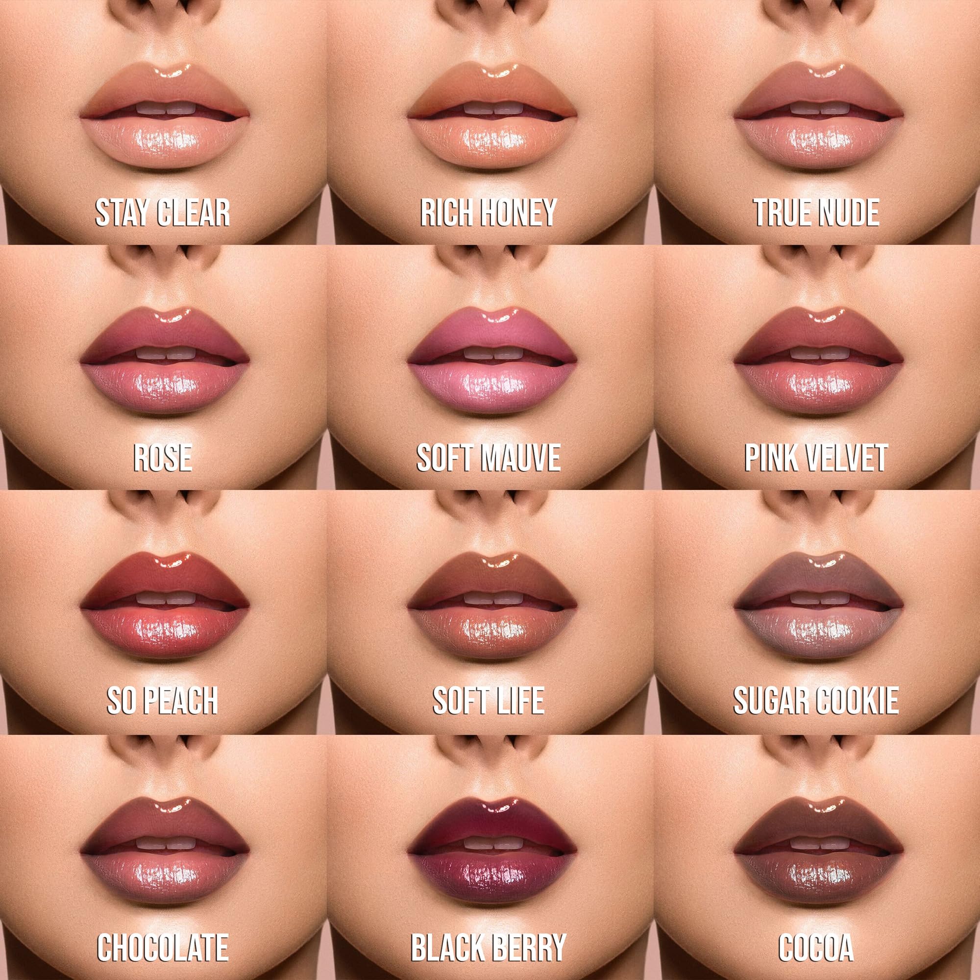 Juvia's Place Volumizing Gloss Sticks Black Berry - Shiny Luscious Lips with Nourshing Hydration, Plumping, Lip Plumper, Plumping Lip Balm, Hydrating Lip Gloss - Image 6