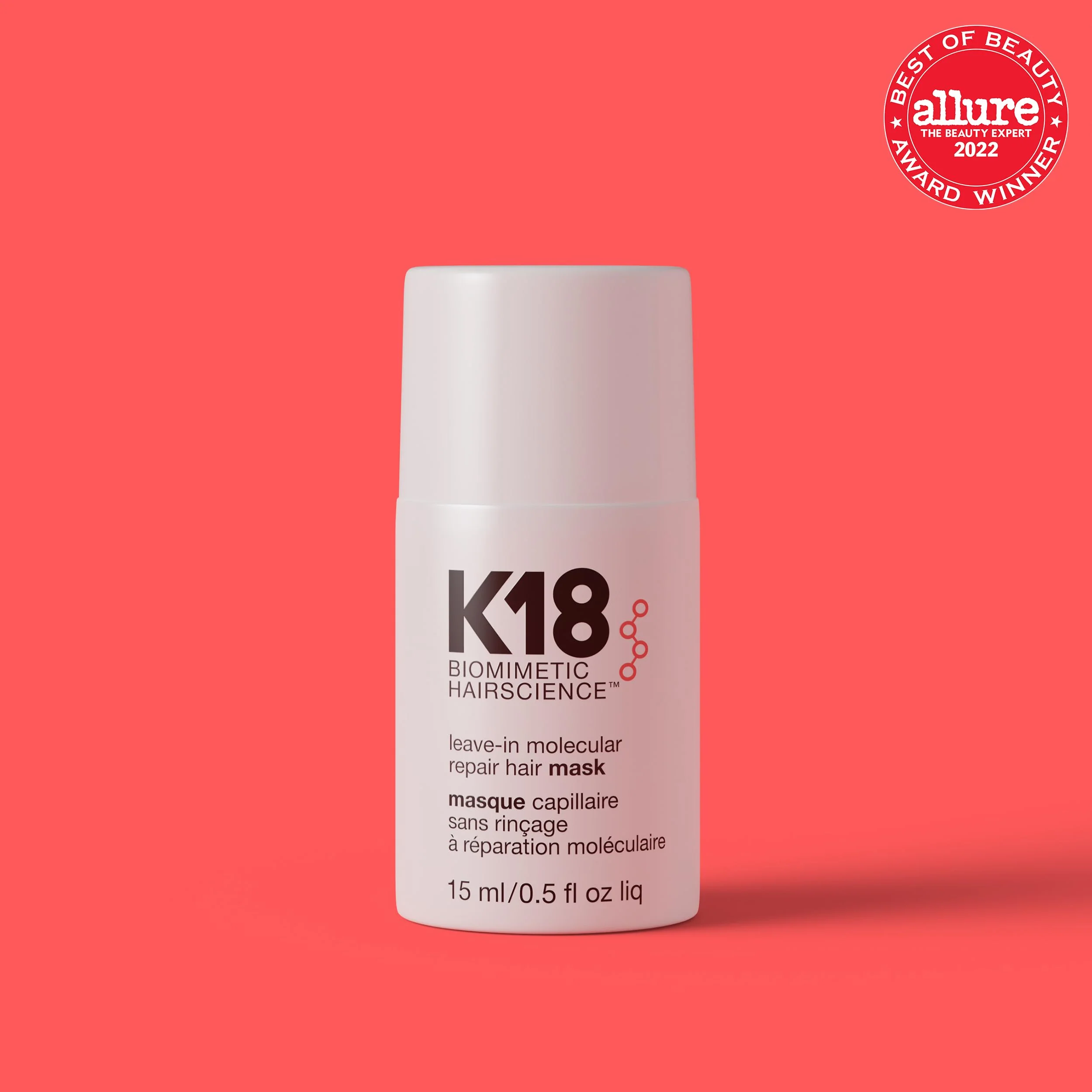 K18 Leave-In Molecular Repair Hair Mask, Patented, Lasting Repair For Dry, Frizzy, Damaged Hair, Reverse Damage In 4 Minutes From Bleach, Color, Chemical Services + Heat - Image 10