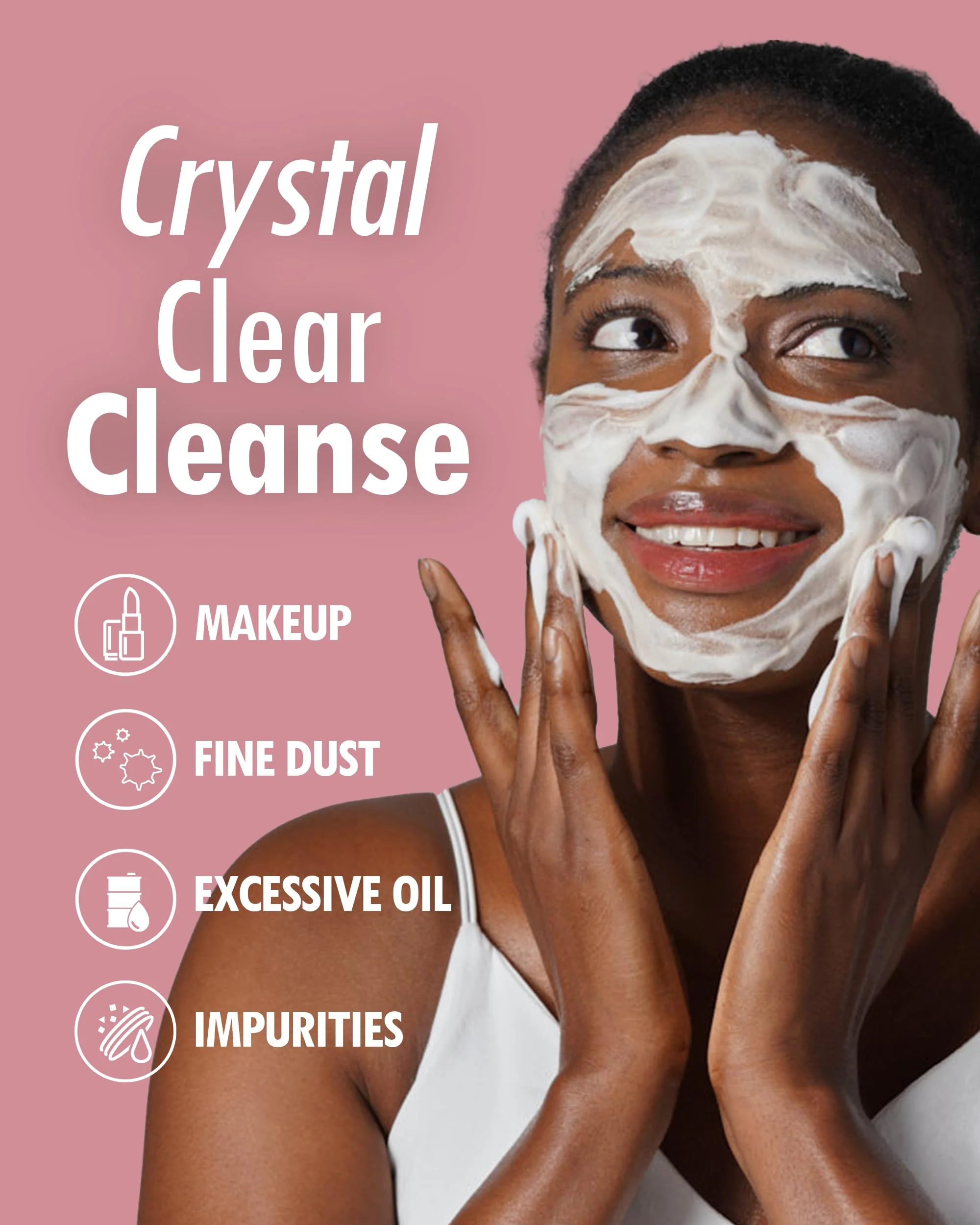 KAHI Cream Foaming Cleanser Face Wash | Hydrating Cream to Foam Cleanser for Oily Skin & Combination Face Care | Gentle Face Cleanser w/Collagen K Beauty Foaming Face Wash 2.70 fl oz - Image 5