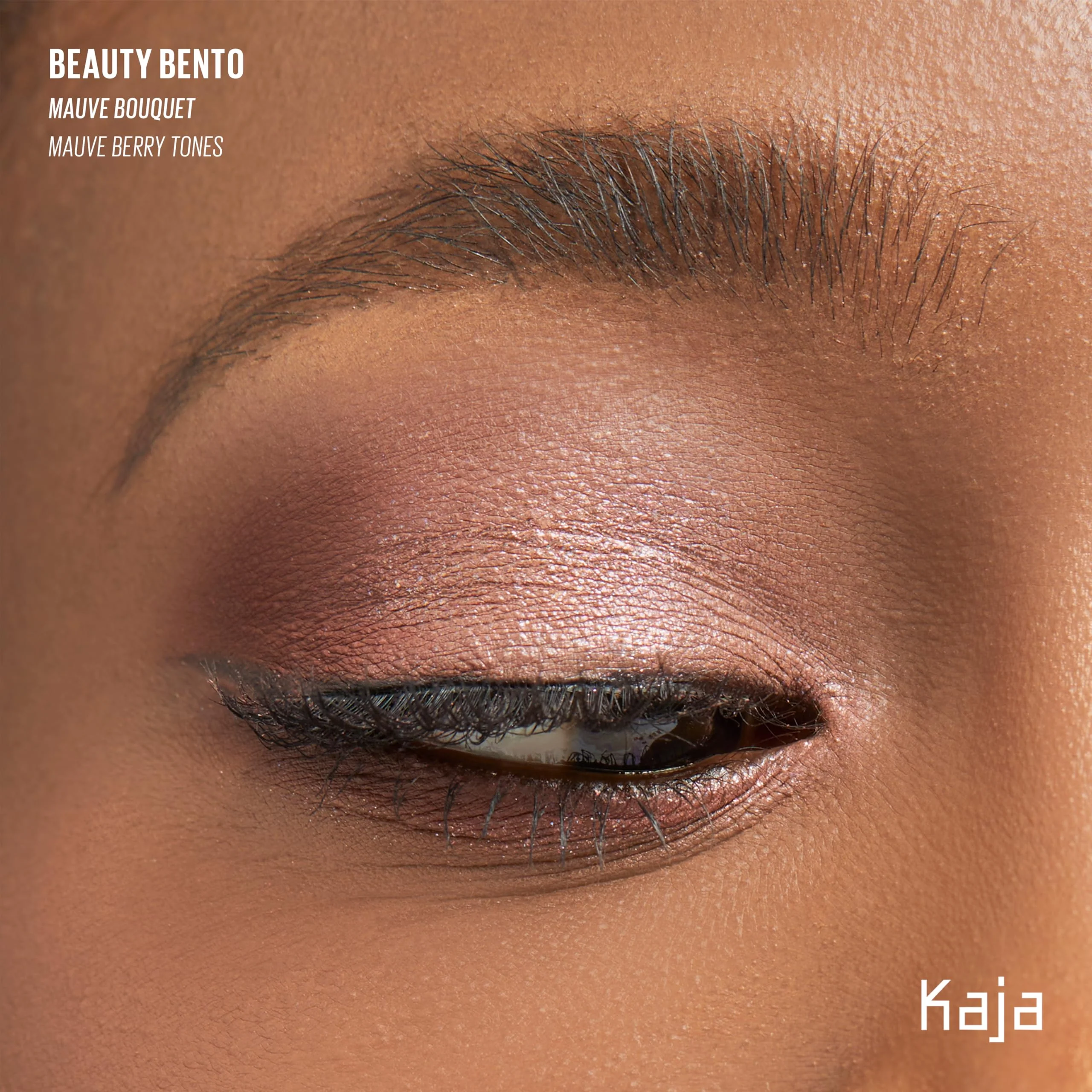 Kaja Eye Bento Collection - Bouncy Eyeshadow Trio | 17 Mauve Bouquet | Mauve Berry Tone | Vegan, Cruelty free - Image 7