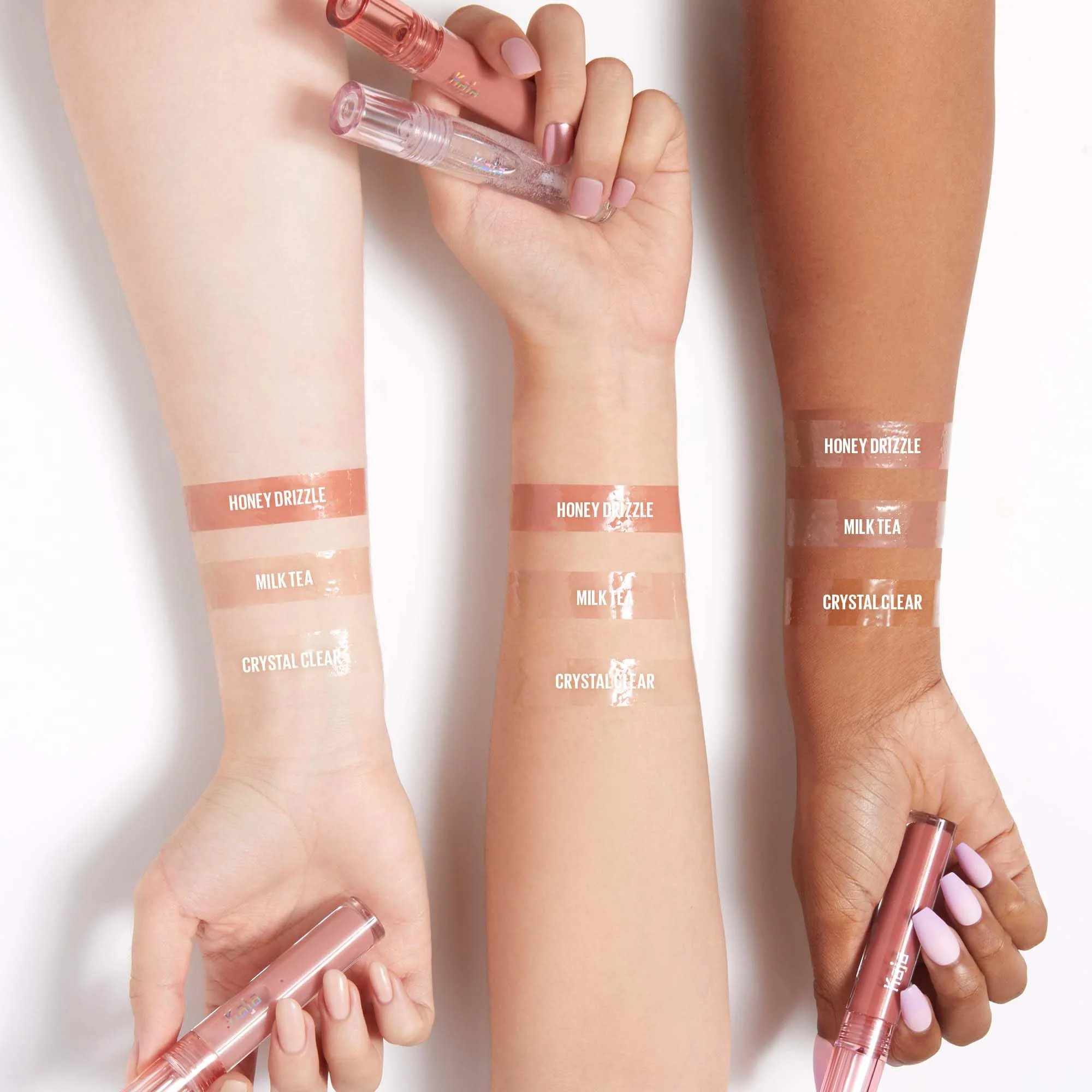 Kaja Lip Balm - Gloss Shot 01 Crystal Clear | High Shine, Non-Sticky, with Jojoba Oil, Sheer, Hydrating, Juicy, Plumper Looking, Non-irritating, Shea Butter, 0.14 FL Oz - Image 3