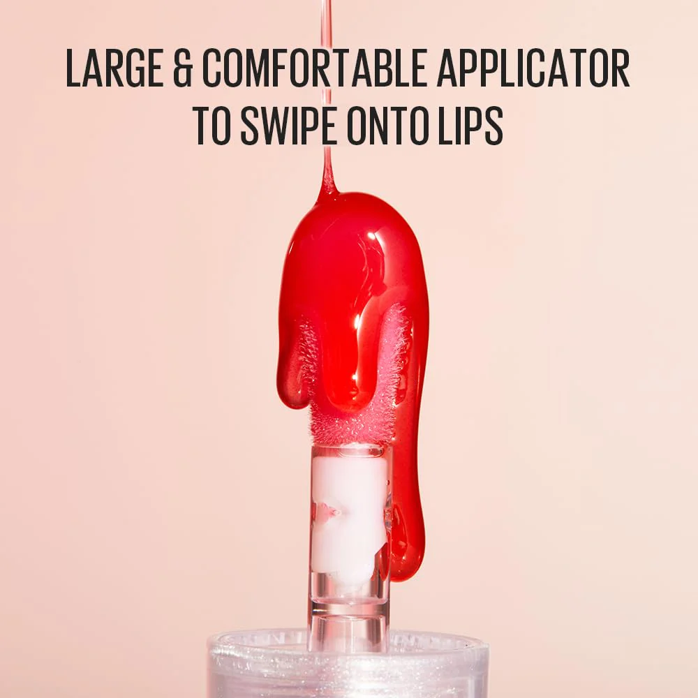 Kaja Lip Plumping - Juicy Glass 04 Grape Glowtini | Hydrating, Feel Plumped and Lightweight with Vitamin Tree Fruit Oil, Vegan, Cruelty-Free, Clear Tint Stain Shine Gloss Plumper, Long Lasting - Image 5