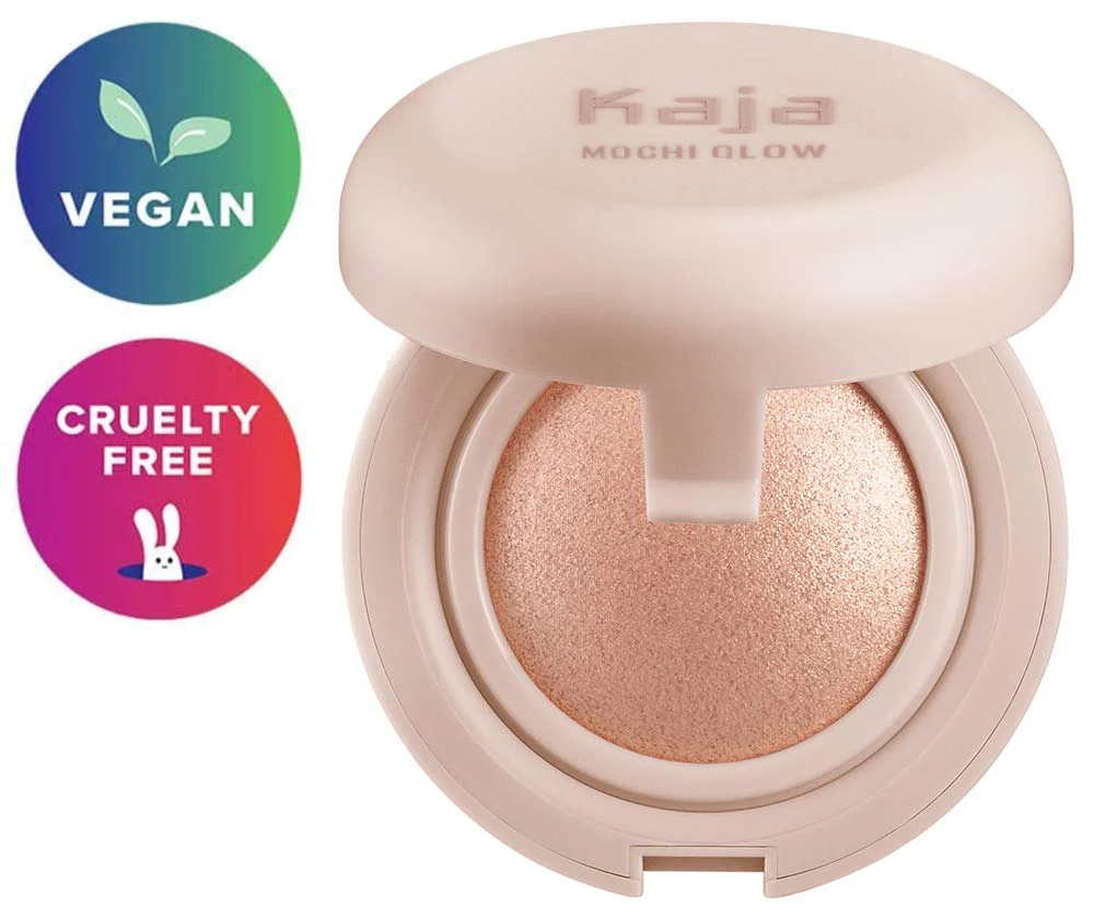 KAJA Mochi Glow Bouncy Highlighter | 01 Toy Alien | Cruelty-free, Paraben-free, Sulfate-free, Phtalates-free, K-Beauty - Image 2