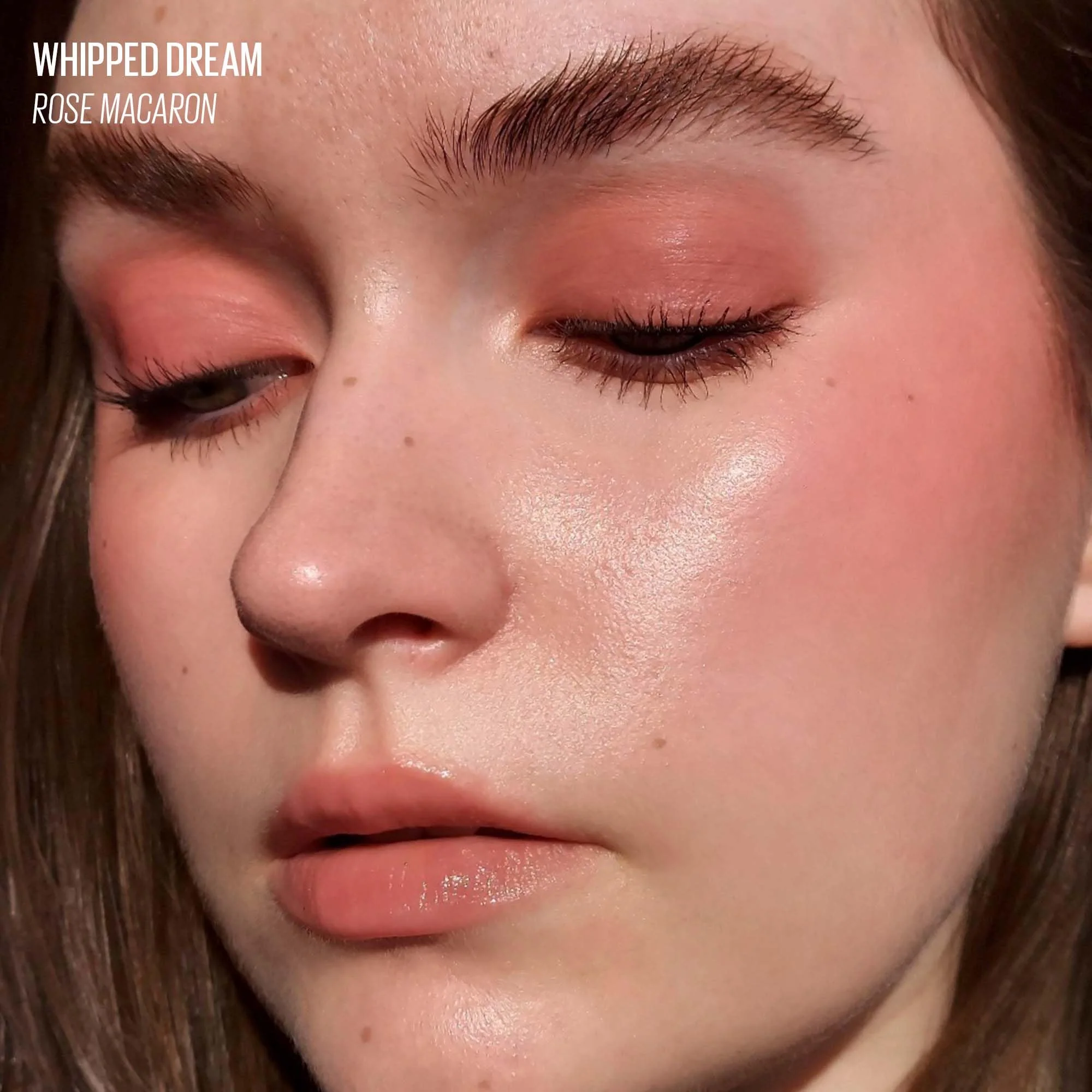Kaja Multi-purpose Liquid Eyeshadow & Blush - Whipped Dream | with Cotton Seed Oil, 4 Shades, Buildable, Blendable, Airy Semi-matte Finish, 03 Rose Macaron, 0.17 Oz - Image 8