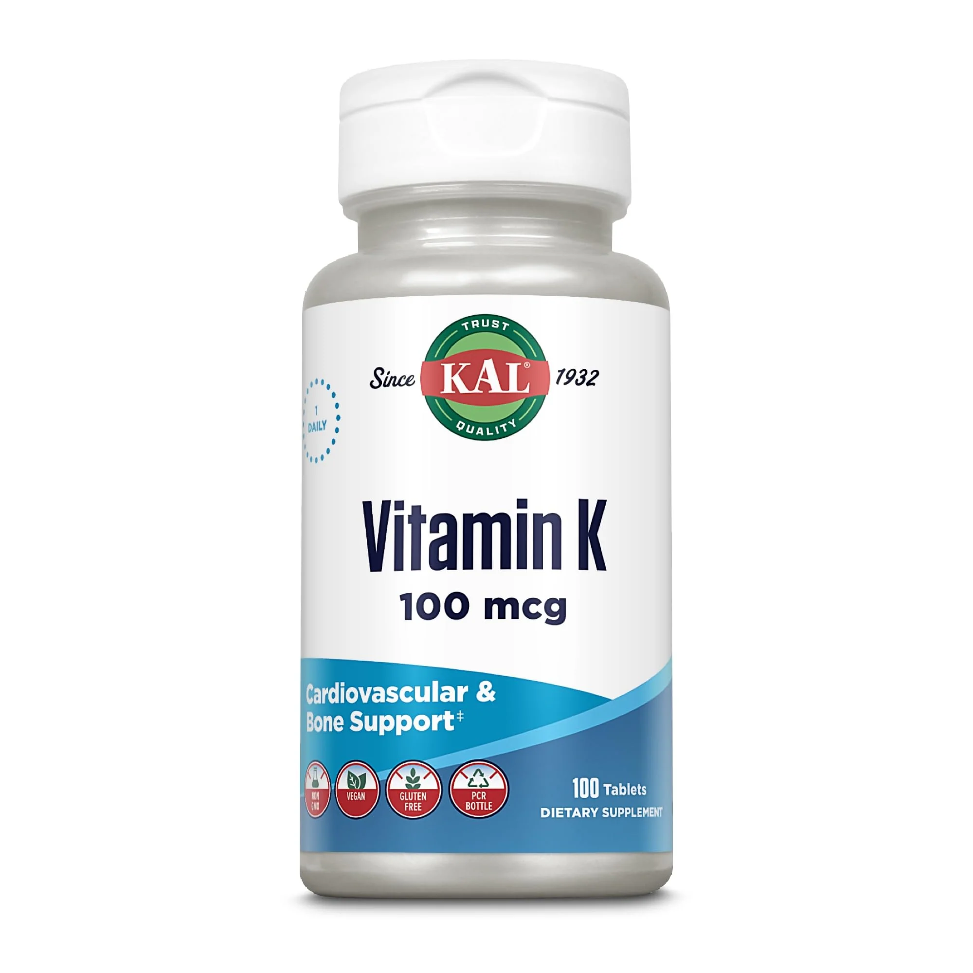 Kal 100 Mcg K1 Tablets, 100 Count - Image 3