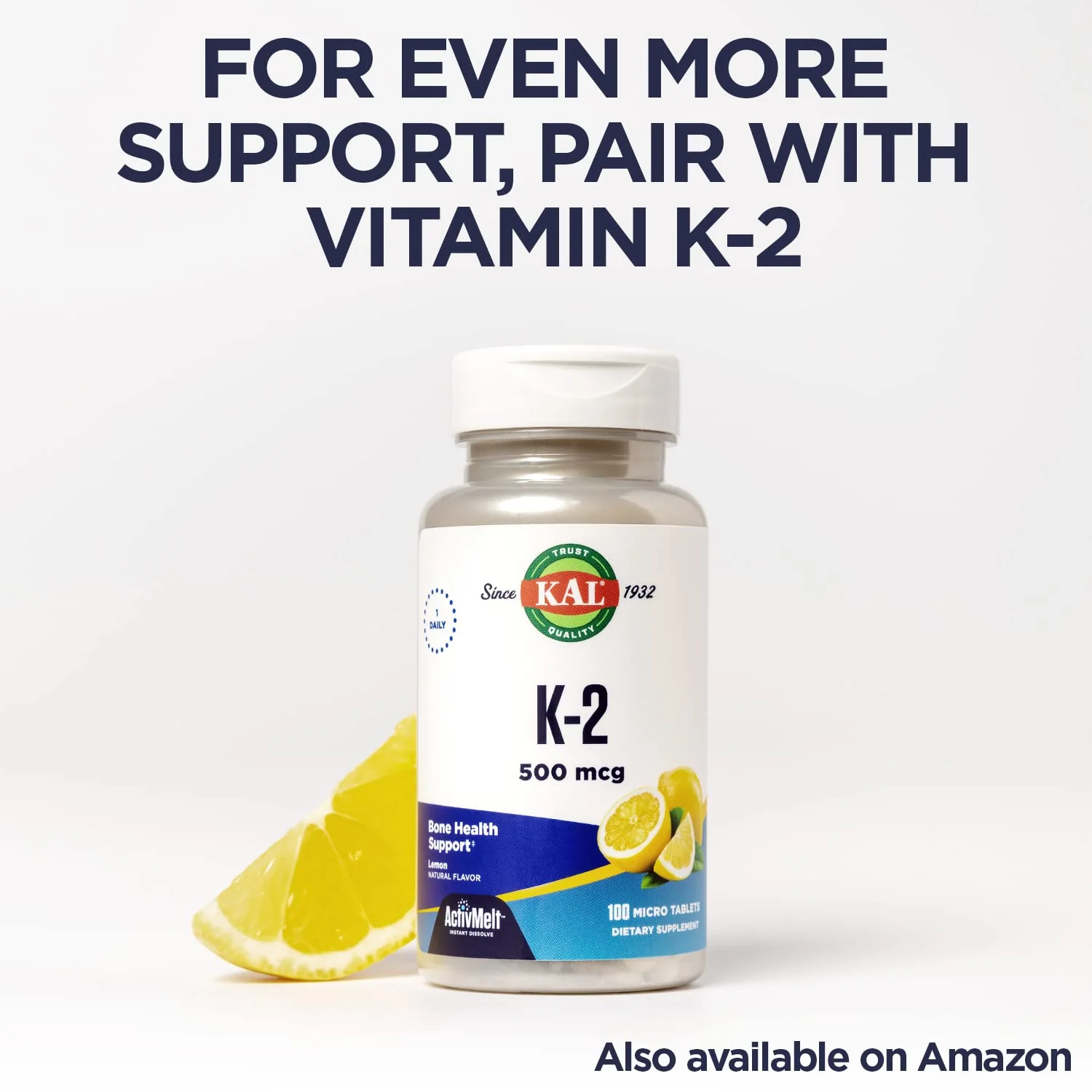 KAL Vitamin D-3 1000 IU Chewable | Peppermint Flavor | Healthy Immune Function & Bone Support | 200 Chews, 200 Serv - Image 7