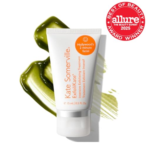 Kate Somerville ExfoliKate Intensive Exfoliating Treatment – Salicylic Acid and Lactic Acid Super Facial Scrub and Mask, Improves Texture and Pores, 0.5 Fl Oz - Image 12