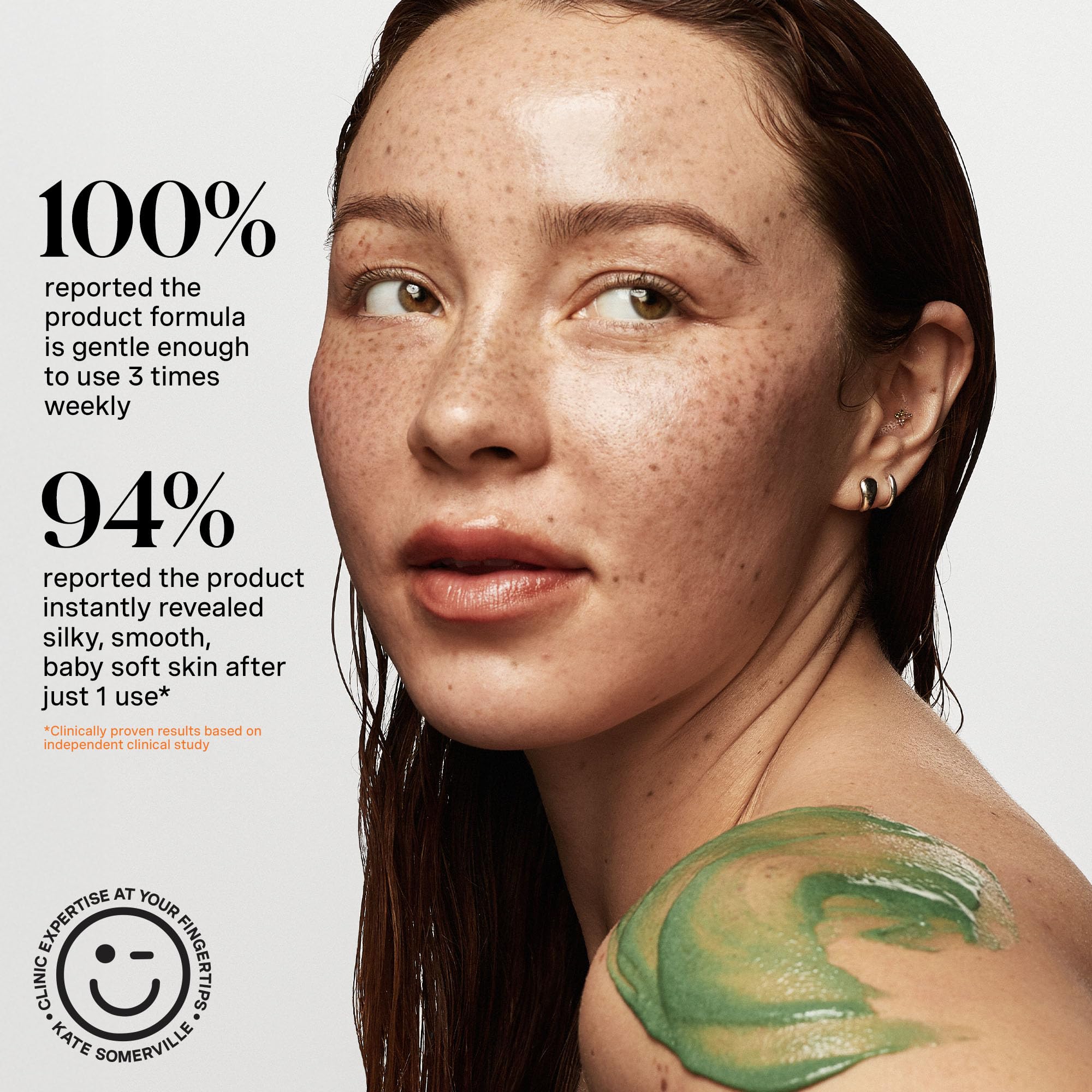 Kate Somerville ExfoliKate Resurfacing Body Scrub – Triple Action Exfoliating Body Polish, Removes Dead Skin, Improves Tone & Texture, 5 Fl Oz - Image 8