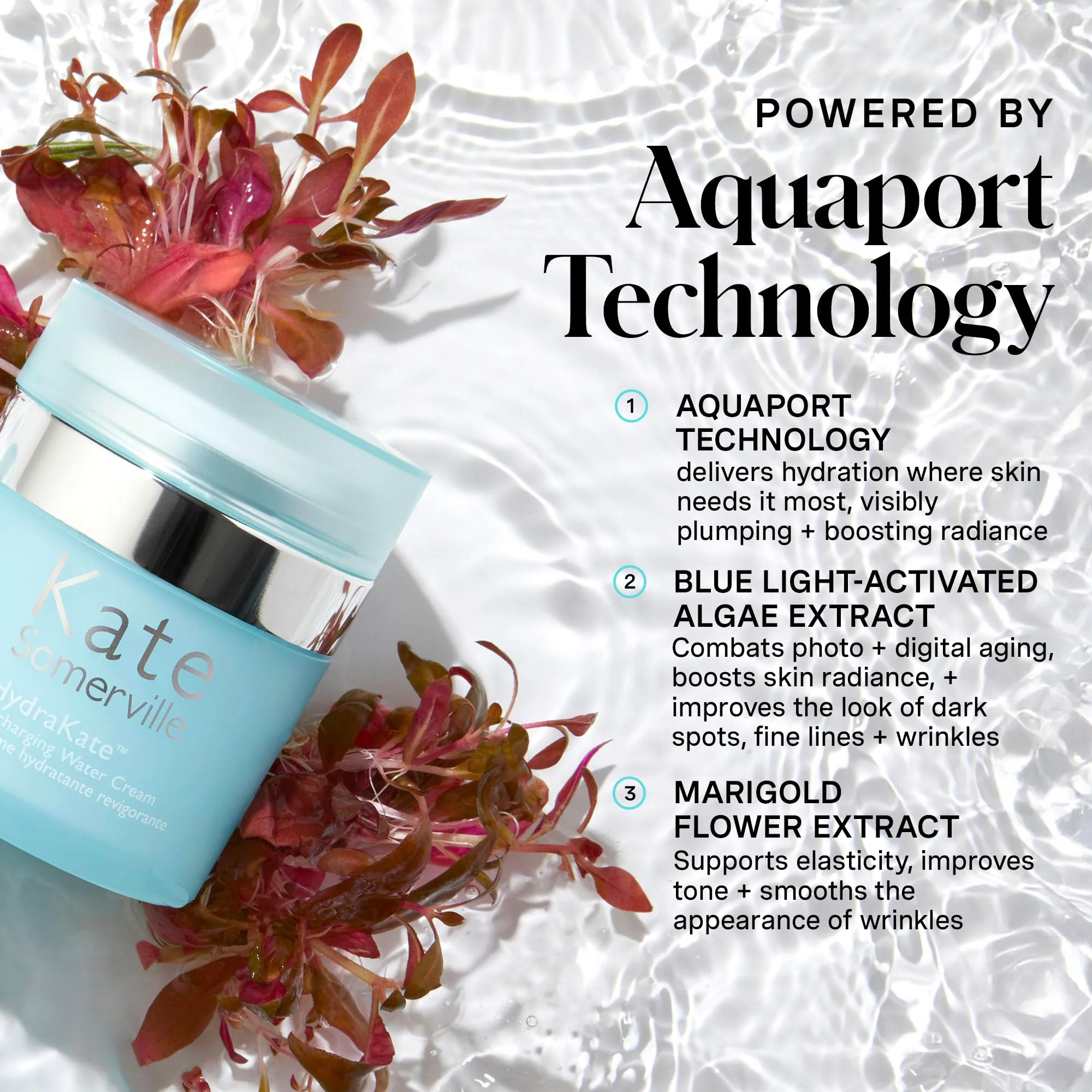 Kate Somerville HydraKate Recharging Water Cream – Facial Moisturizer, Recovers & Recharges Dry, Tired Skin, 1.7 Fl Oz - Image 12