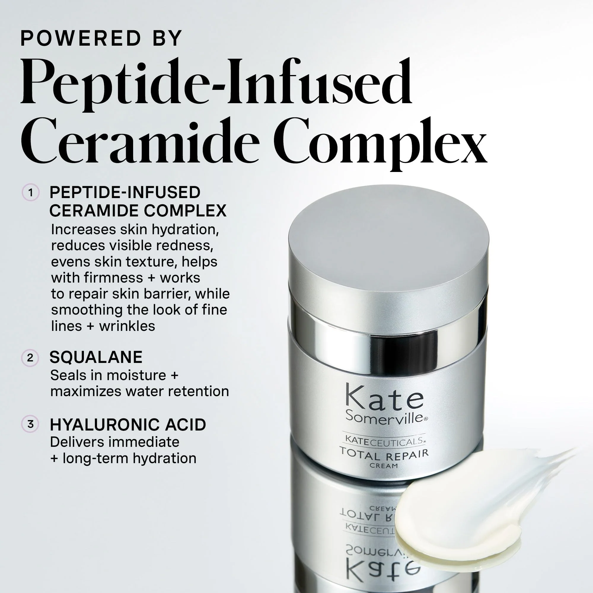 Kate Somerville KateCeuticals Total Repair Cream – Advanced Anti-Aging Moisturizer, Visibly Reduces Wrinkles & Fine Lines, 1 Fl Oz - Image 12