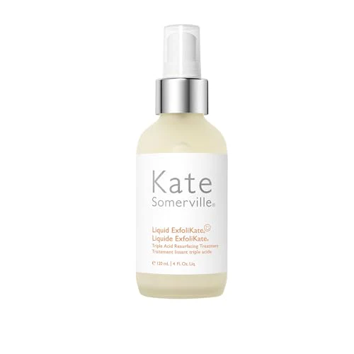 Kate Somerville Liquid ExfoliKate – Triple Acid Resurfacing Treatment, Clinically Formulated AHA Overnight Facial Exfoliator, Smooths Skin and Minimizes Pores, 4 Fl Oz - Image 3