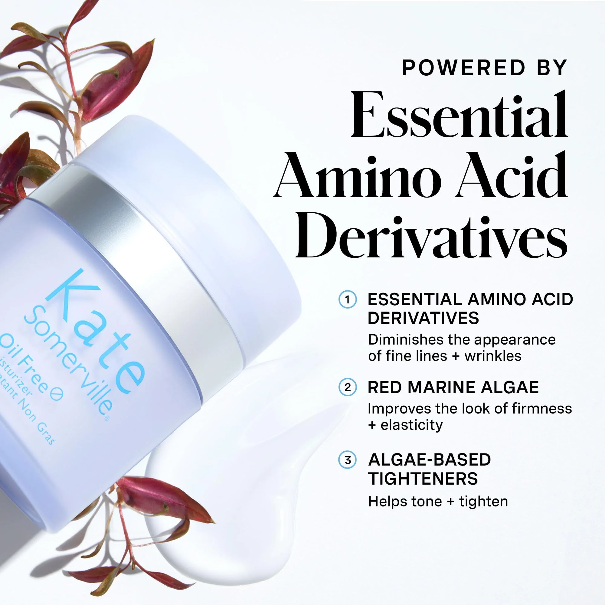Kate Somerville Oil Free Moisturizer – Clinically Formulated Face Cream for Oily Skin, Lightweight, and Hydrating Daily Oil Control, 1.7 Fl Oz - Image 10