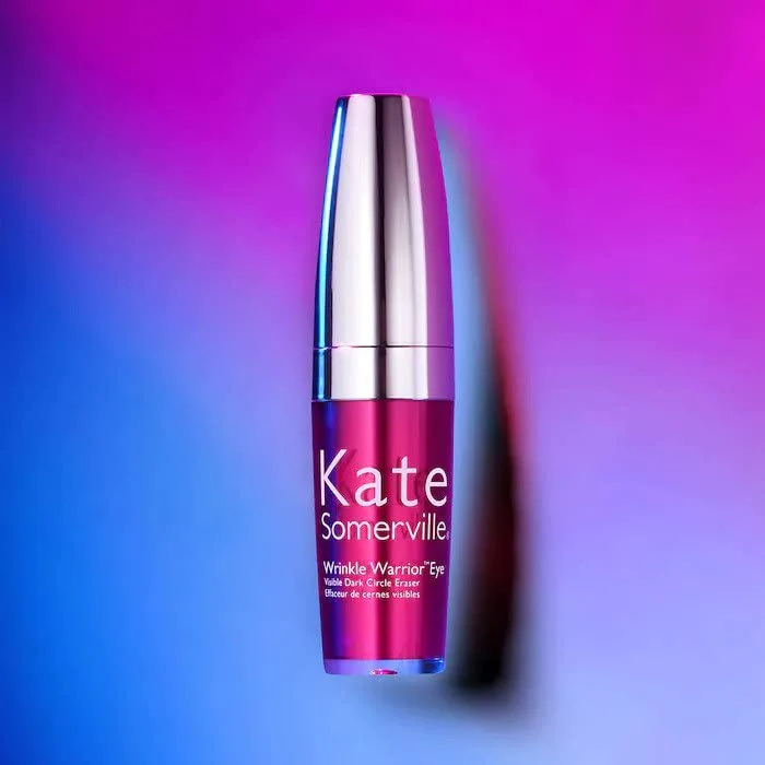 Kate Somerville Wrinkle Warrior Eye Gel | Visible Dark Circle Eraser | Instantly Plumps & Hydrates Under Eye Skin | 0.3 Fl Oz - Image 3