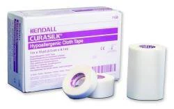 Kendall Curasilk Hypoallergenic Cloth Tape 1"X 10 Yds/Pack of 12