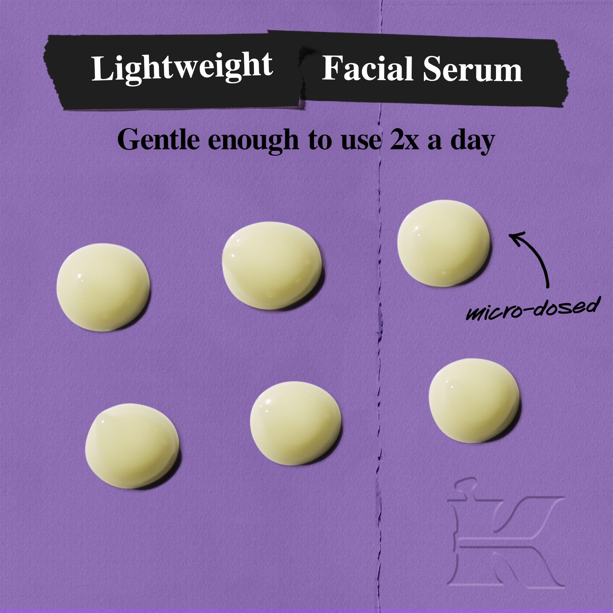 Kiehl's Daily Micro-Dose Anti-Aging Retinol Facial Serum, Reduces Wrinkles, Firms Skin, Evens Skin Tone, Youth Renewing & Hydrating Formula, with Retinol & Ceramides, Paraben-free - 1.7 fl oz - Image 2