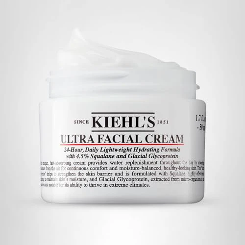 Kiehl's Ultra Facial Cream, with 4.5% Squalane to Strengthen Skin's Moisture Barrier, Skin Feels Softer and Smoother, Long-Lasting Hydration, Easy and Fast-Absorbing, Suitable for All Skin Types - Image 2