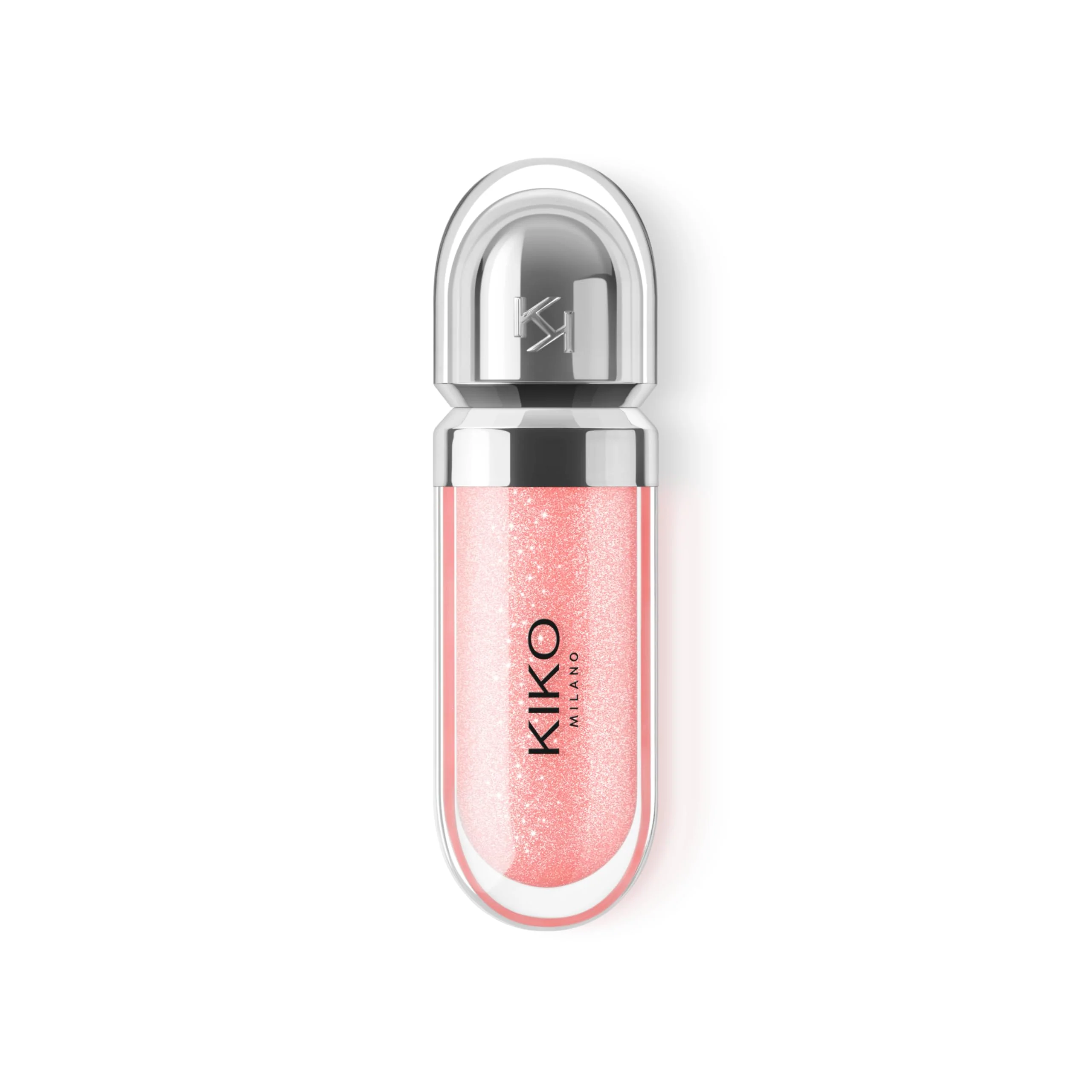 Kiko Milano 3D Hydra Lip Gloss – High Shine, Hydrating, Plumping, Non-Sticky, Moisturizing Lip Makeup – 04 Pearly Peach Rose – 6.5ml - Image 4