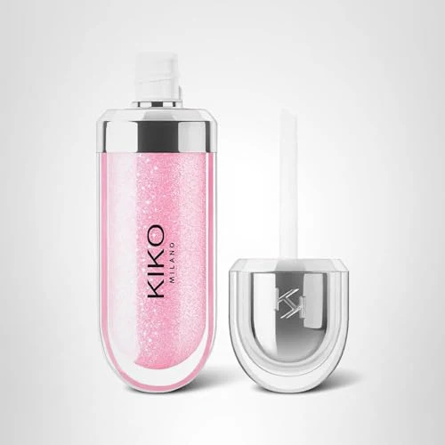 Kiko Milano 3D Hydra Lip Gloss – High Shine, Hydrating, Plumping, Non-Sticky, Moisturizing Lip Makeup – 05 Pearly Pink – 6.5ml - Image 2