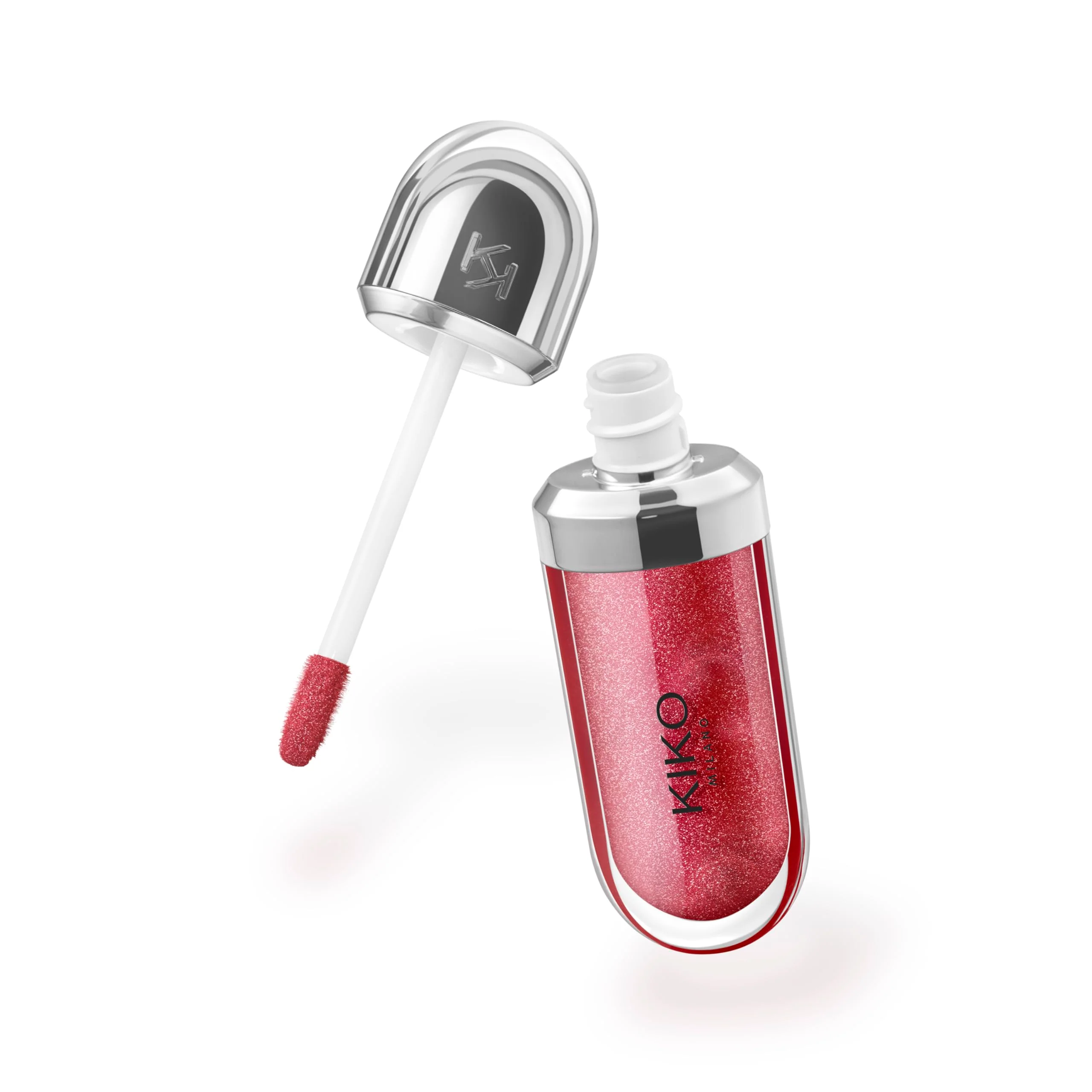 Kiko Milano 3D Hydra Lip Gloss – High Shine, Hydrating, Plumping, Non-Sticky, Moisturizing Lip Makeup – 16 Iridescent Ruby – 6.5ml - Image 4