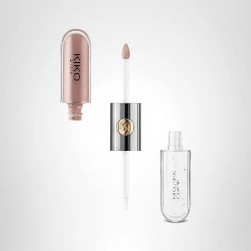 Kiko Milano Unlimited Double Touch 130 | Liquid Lipstick With A Bright Finish In A Two-step Application. Lasts Up To 12 Hours*. No-transfer base Colour. - Image 2