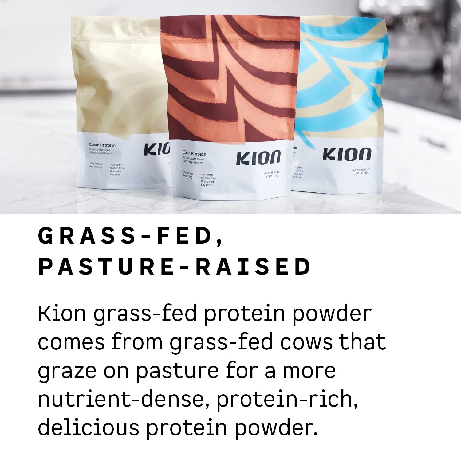 Kion Clean Protein | Grass-Fed & Pasture-Raised Whey Isolate Protein Powder | Rich Chocolate | 30 Servings - Image 6