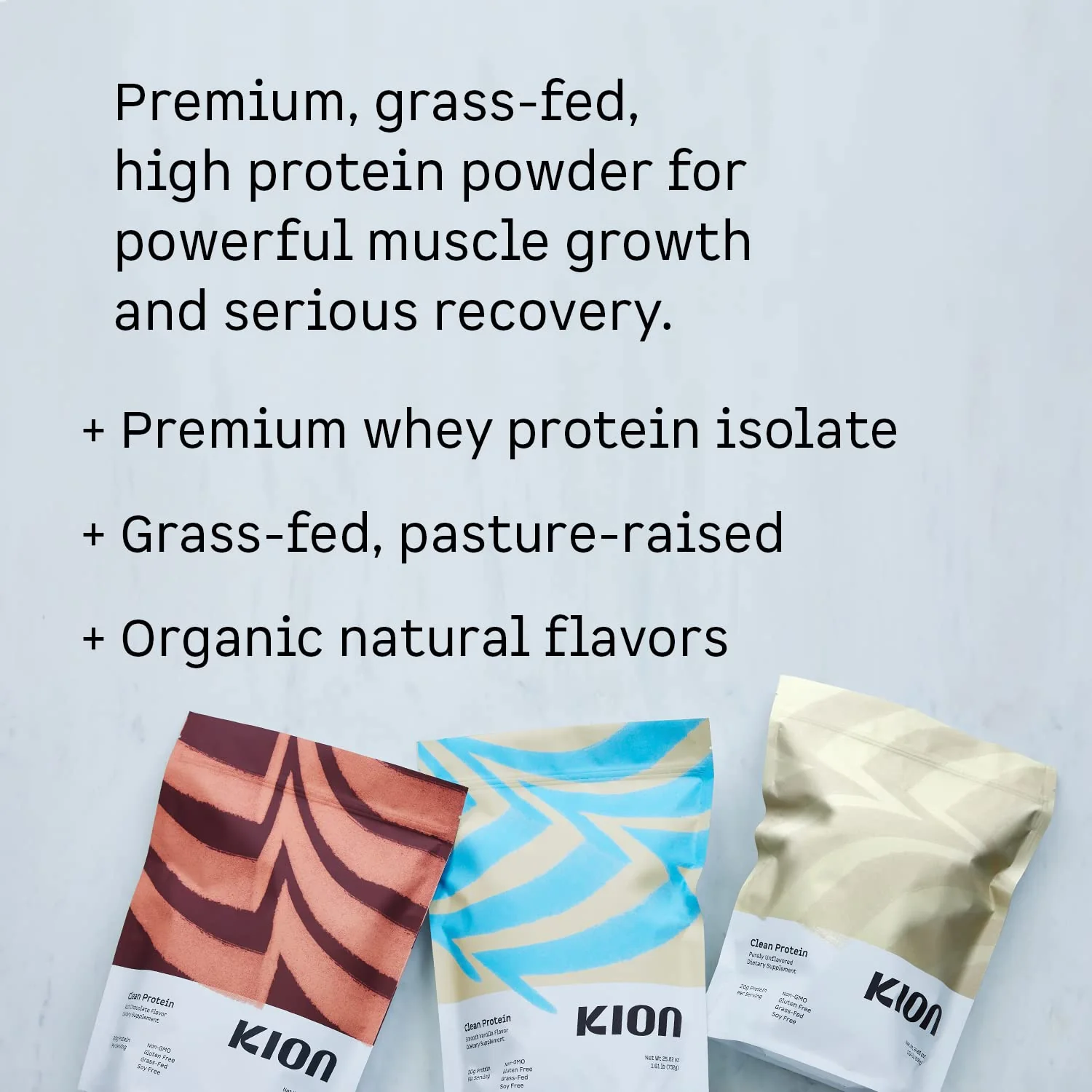 Kion Clean Protein | Grass-Fed & Pasture-Raised Whey Isolate Protein Powder | Rich Chocolate | 30 Servings - Image 8
