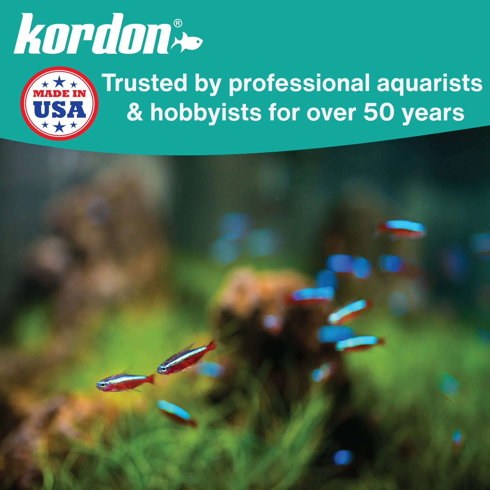 KORDON Novaqua Aquarium Water Conditioner for Freshwater & Saltwater – Instantly Detoxifies Chlorine, Chloramines, & Heavy Metals in Tap Water, Replaces Fish Slime Coat, Adds pH Buffers, 16-ounces - Image 2