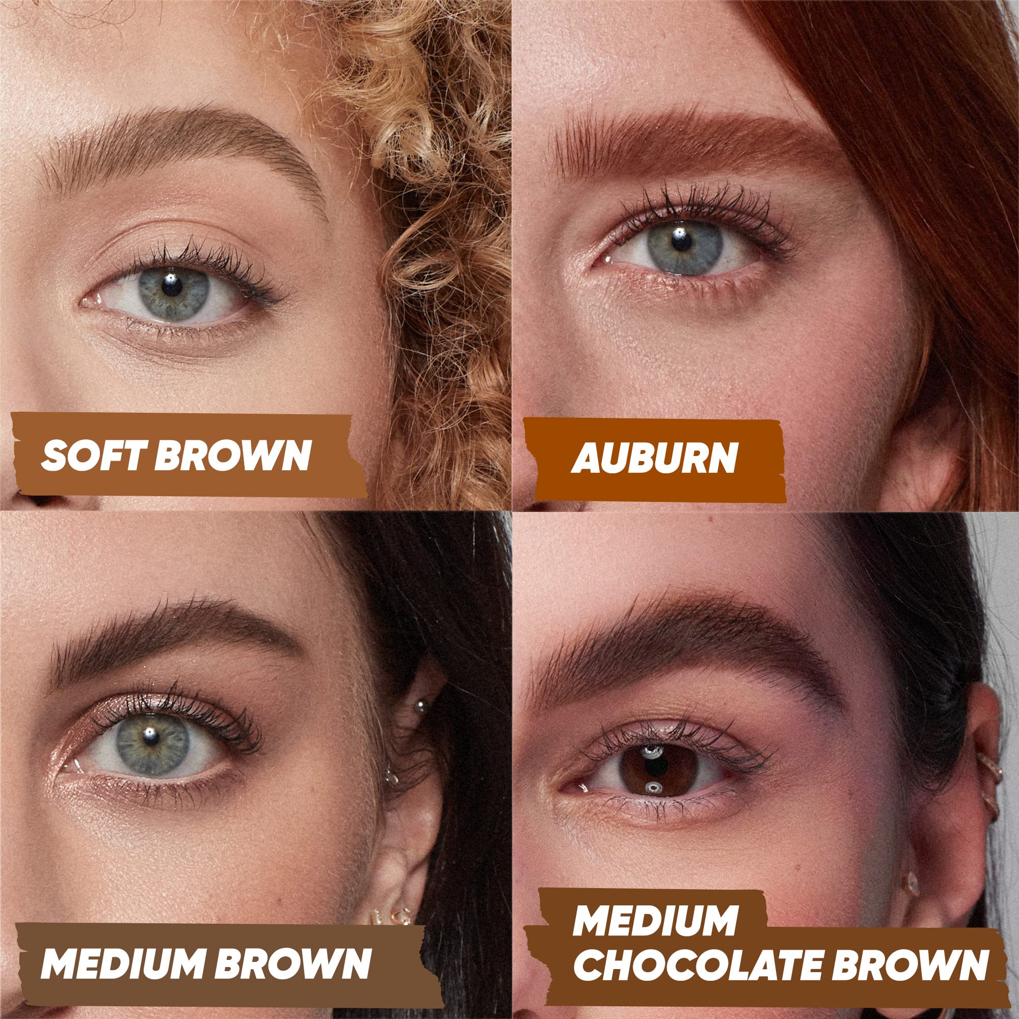 Kosas Air Brow Tinted Gel with Clean, Vegan Ingredients for Fluffy, Full and Healthy Brows, Longwear (Auburn) - Image 4