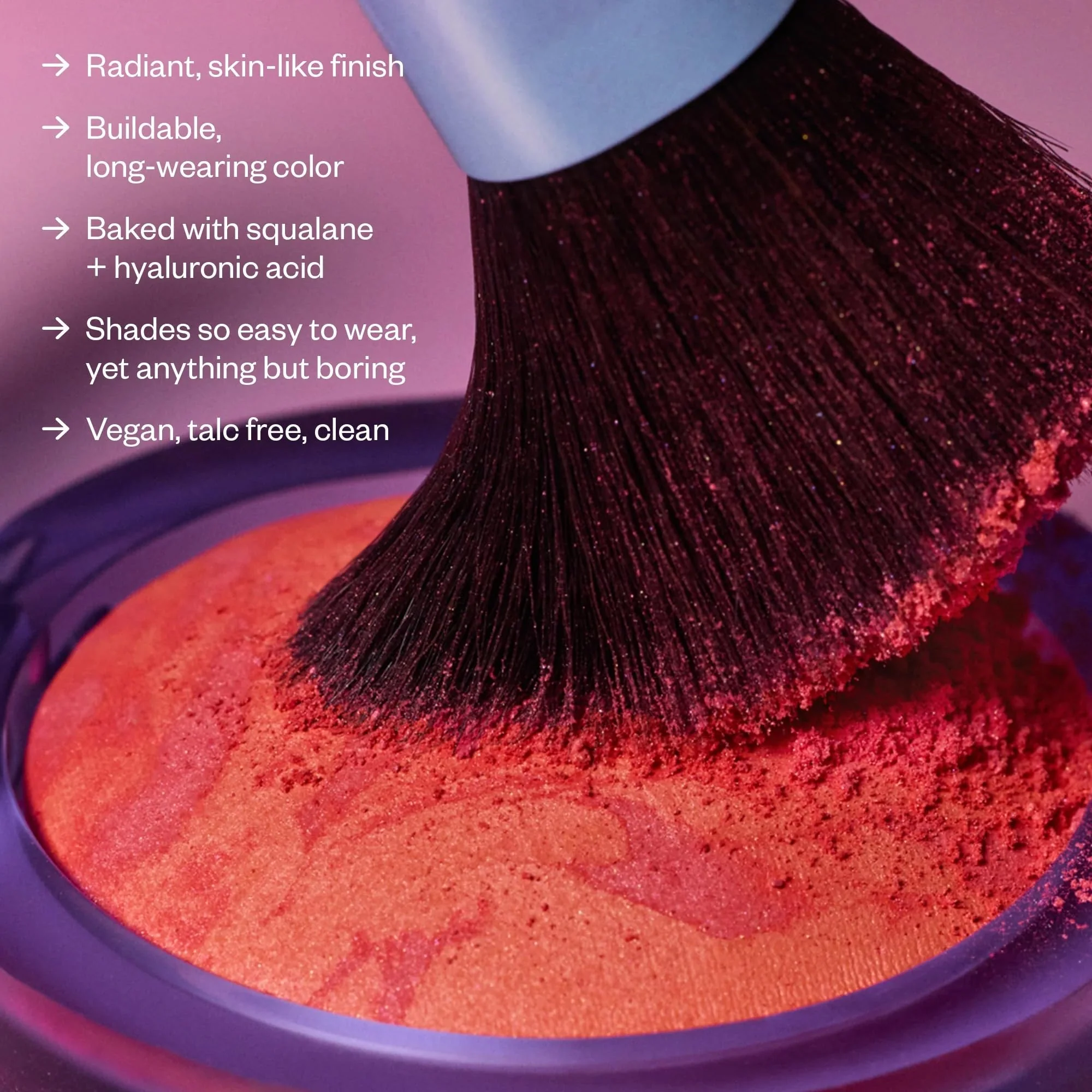 Kosas Blush is Life –Talc-Free Dimensional Blush Baked with Squalane & Hyaluronic Acid – Long Wear, Safe for Sensitive Skin - Blissed - Image 6