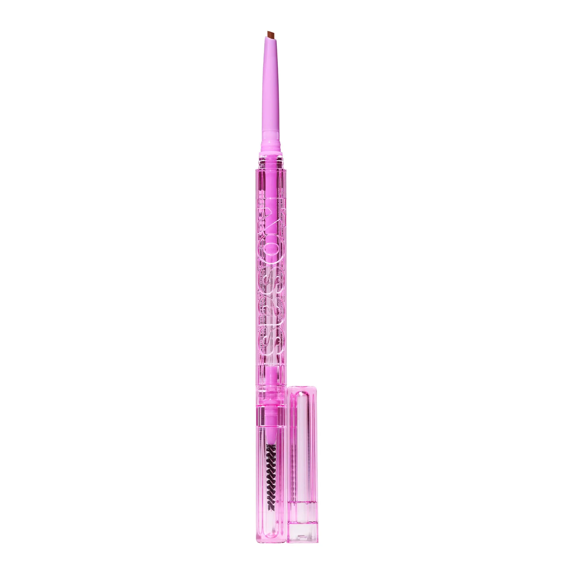 Kosas Brow Pop - Longwear Eyebrow Makeup, Dual-Sided Defining Pencil with Castor Oil for Soft, Natural Look of Real Hair - Auburn
