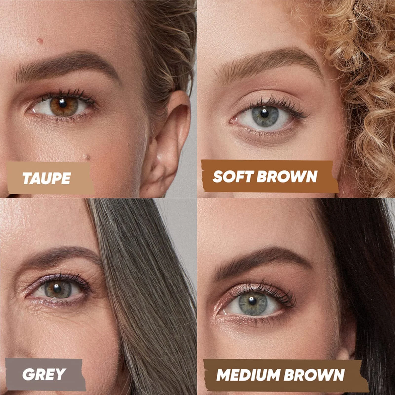 Kosas Brow Pop - Longwear Eyebrow Makeup, Dual-Sided Defining Pencil with Castor Oil for Soft, Natural Look of Real Hair -Grey - Image 4