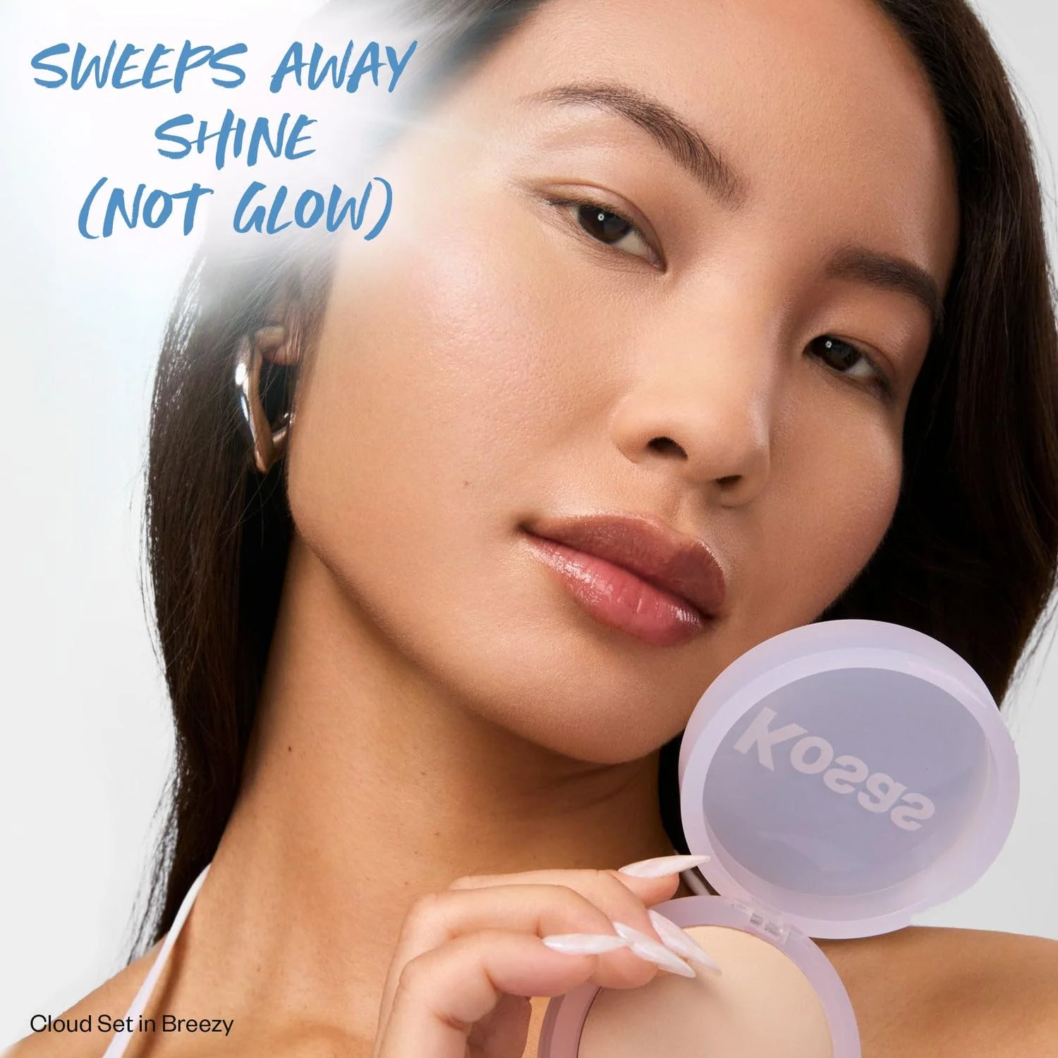 Kosas Cloud Set Pressed Setting Powder – Translucent Shine Control Face Powder, Soft Matte Finish, Breezy (Sheer Light) - Image 8