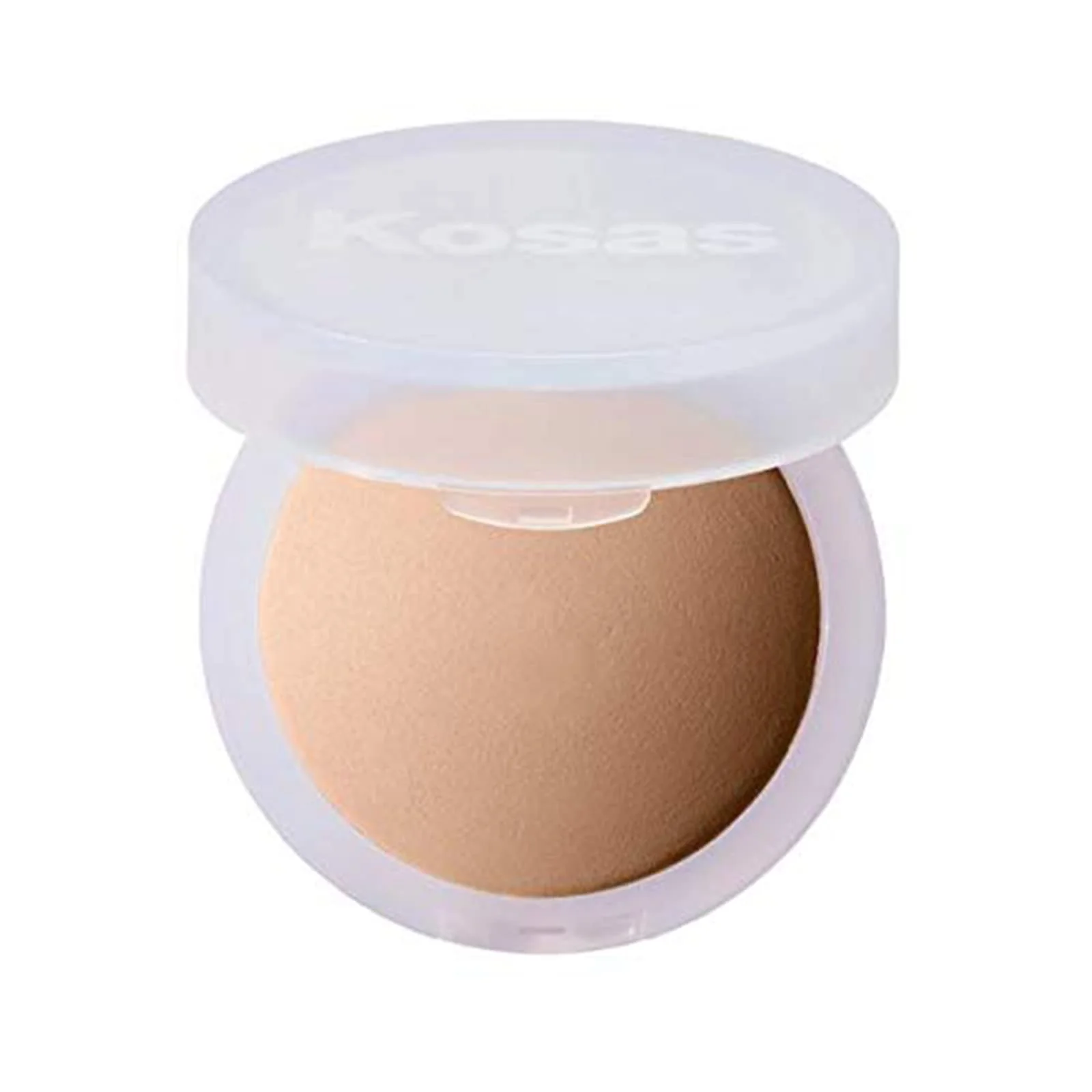 Kosas Cloud Set Pressed Setting Powder – Translucent Shine Control Face Powder, Soft Matte Finish, Pillowy (Sheer Medium Tan)