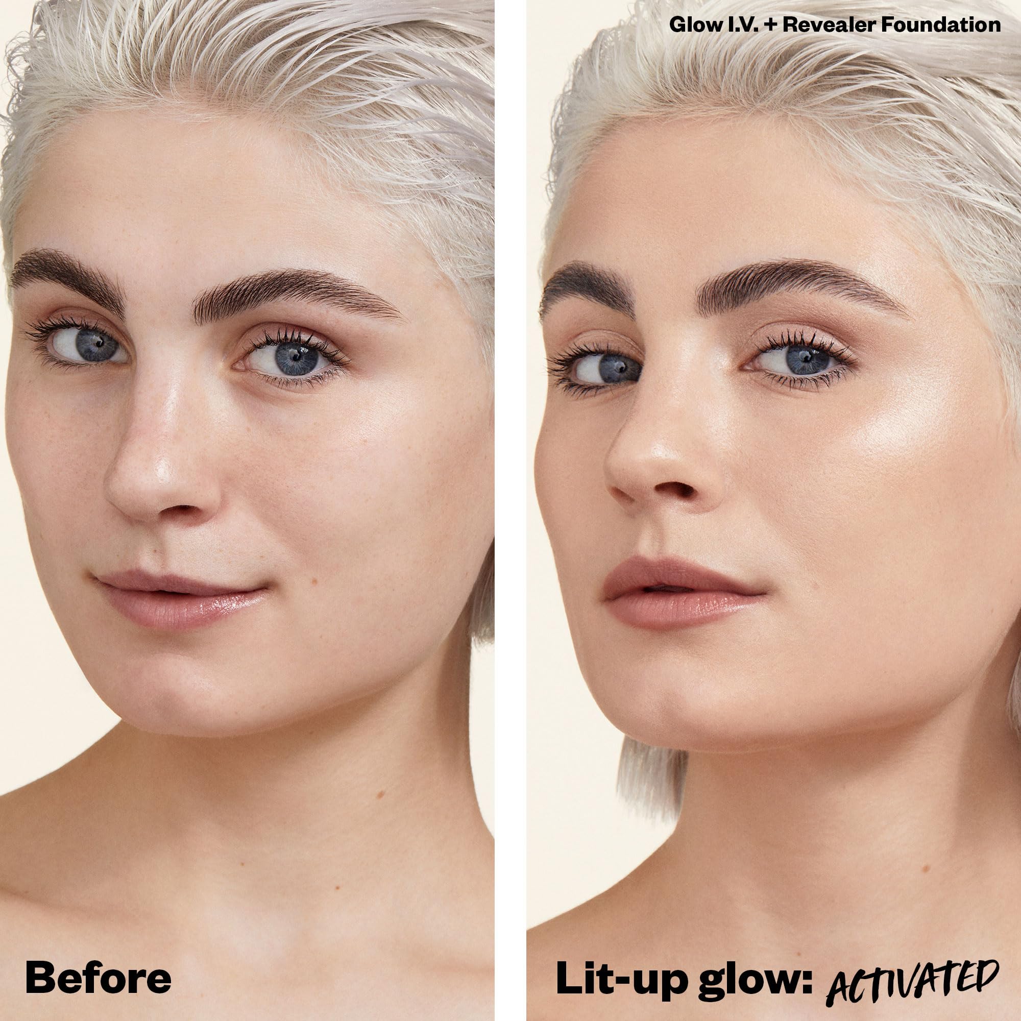 Kosas Glow I.V. Vitamin-Infused Skin Enhancer Face Makeup - Tinted Beauty Highlighter for a Healthy Glow- Revive - Image 7
